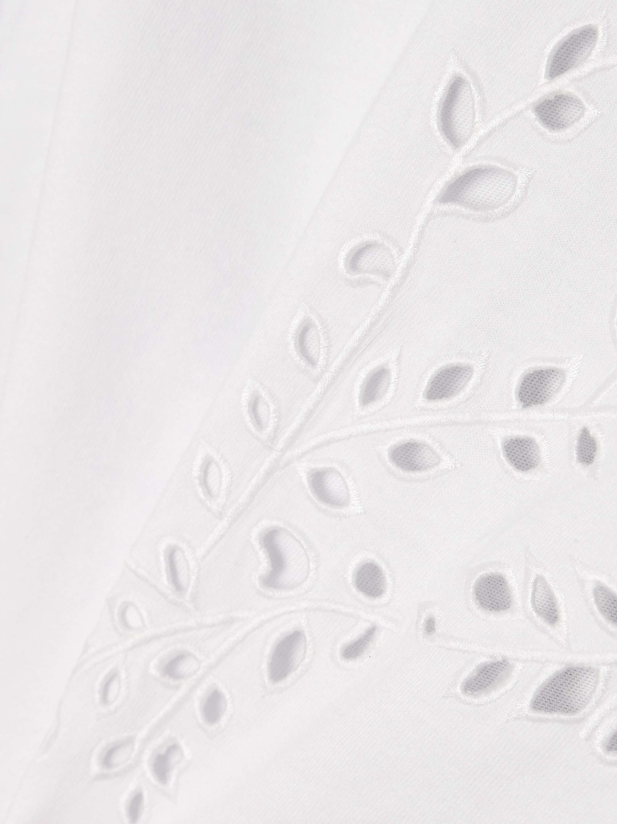 Broderie anglaise cotton-jersey T-shirt view
