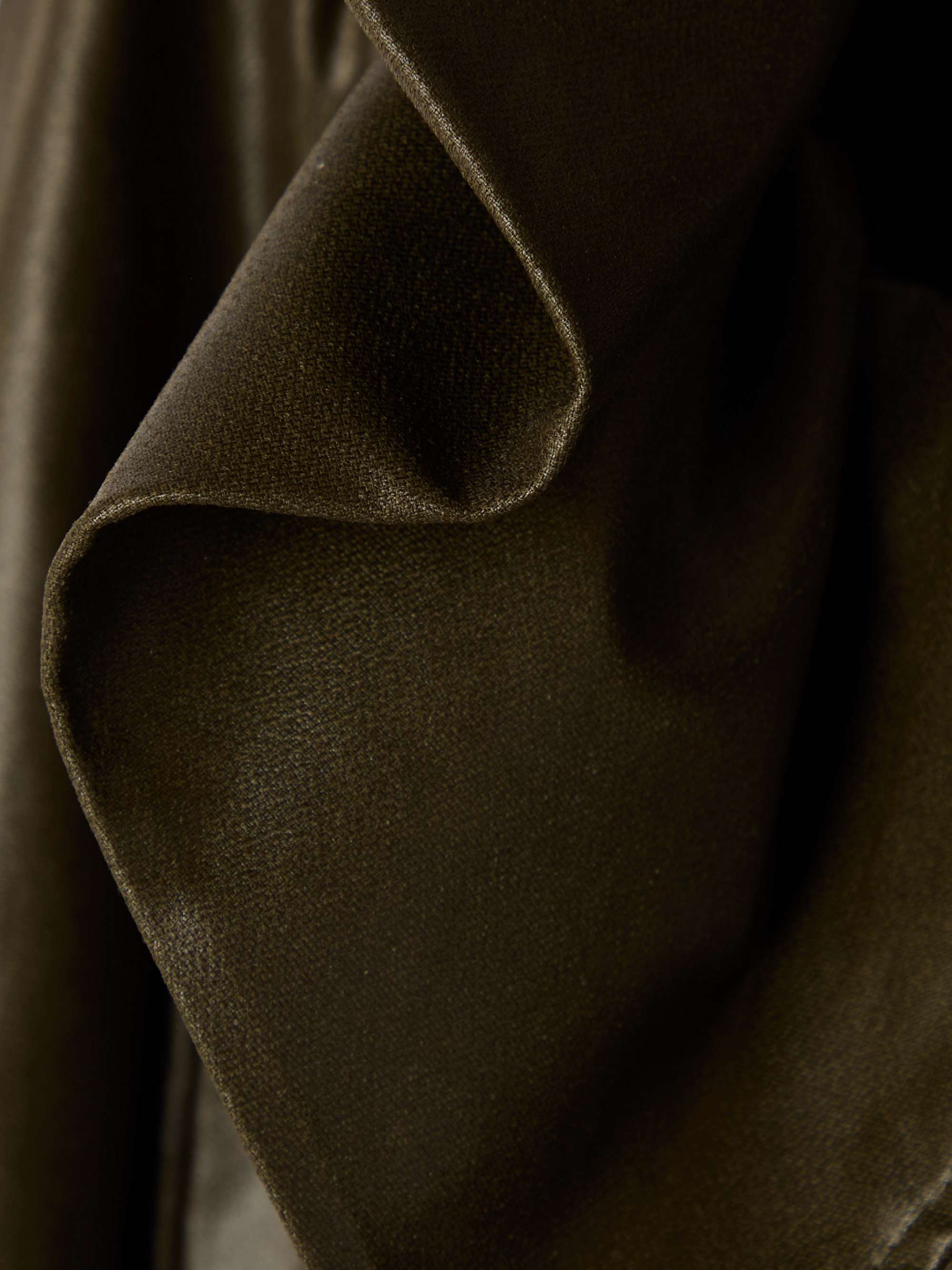 Cropped ruffled faux leather bomber jacket view