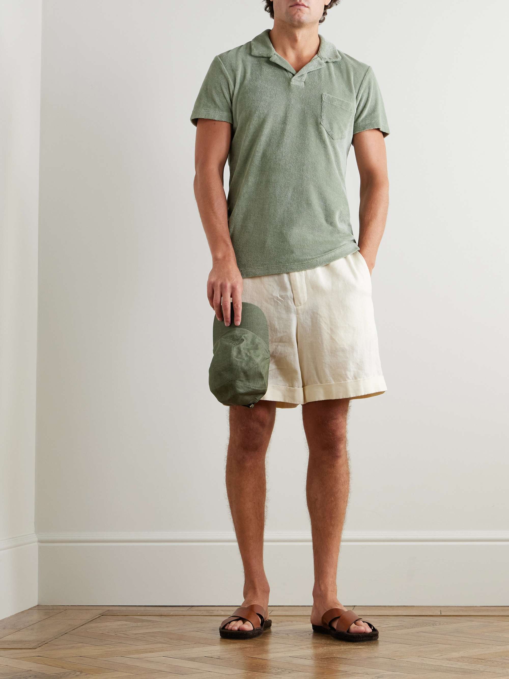 + 007 Cotton-Terry Polo Shirt view