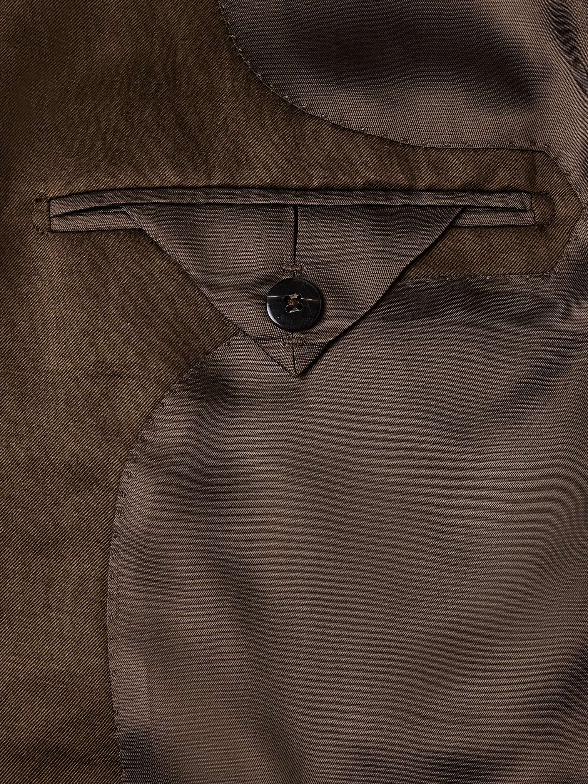 Dyllan Silk-Blend Twill Suit Jacket view