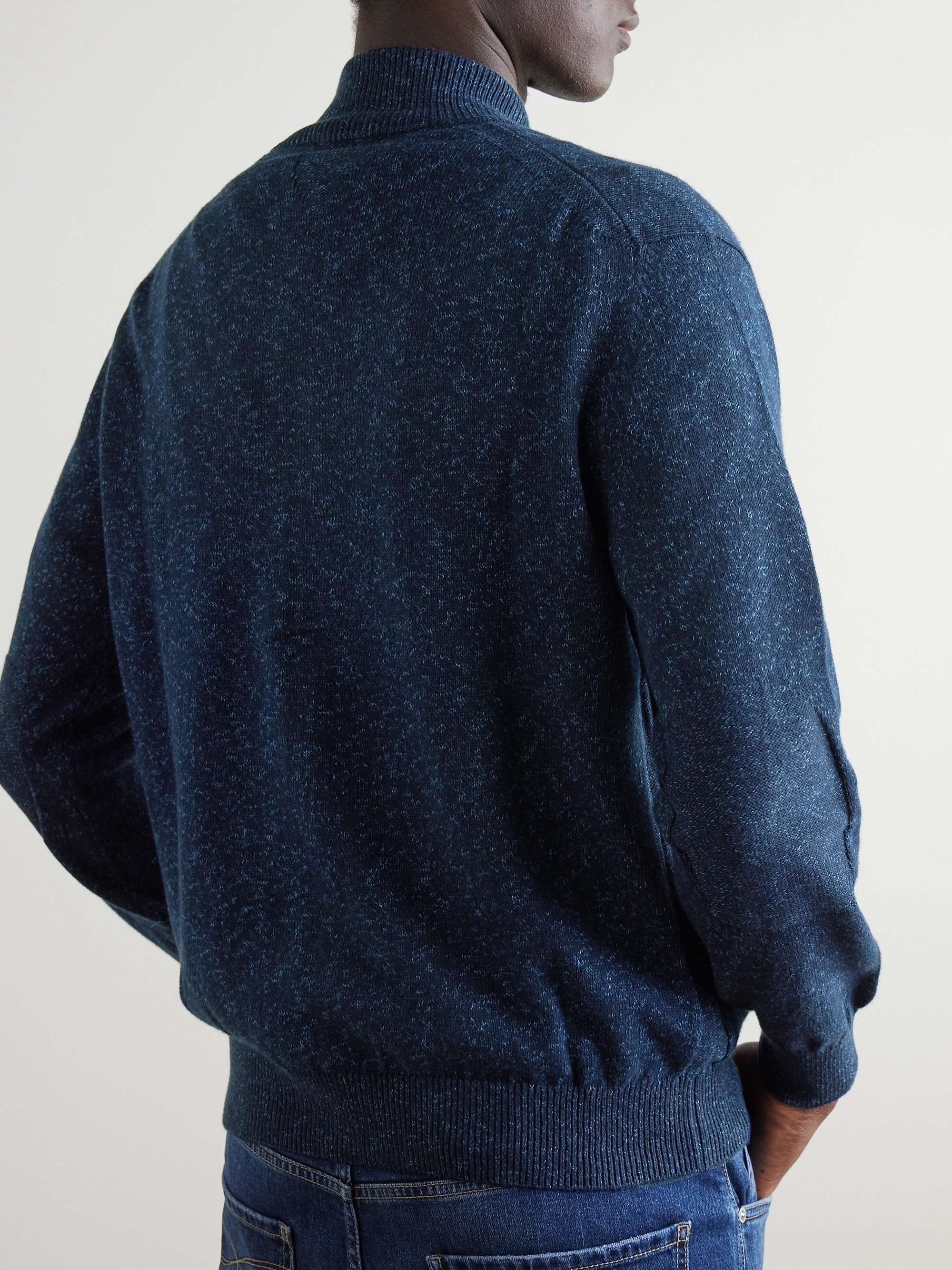 Cotton Zip-Up Cardigan view