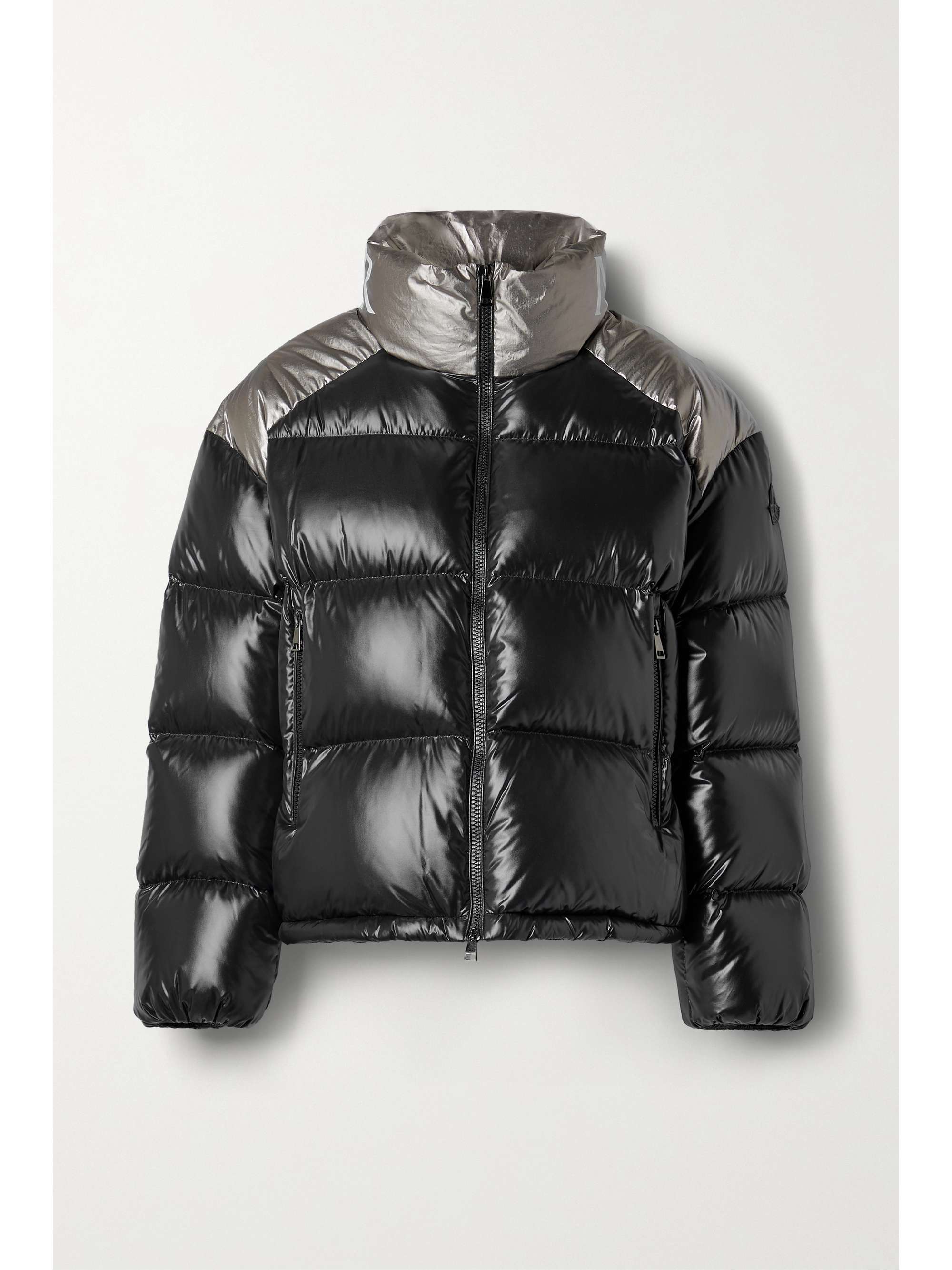 Cuscute two-tone quilted shell down jacket view