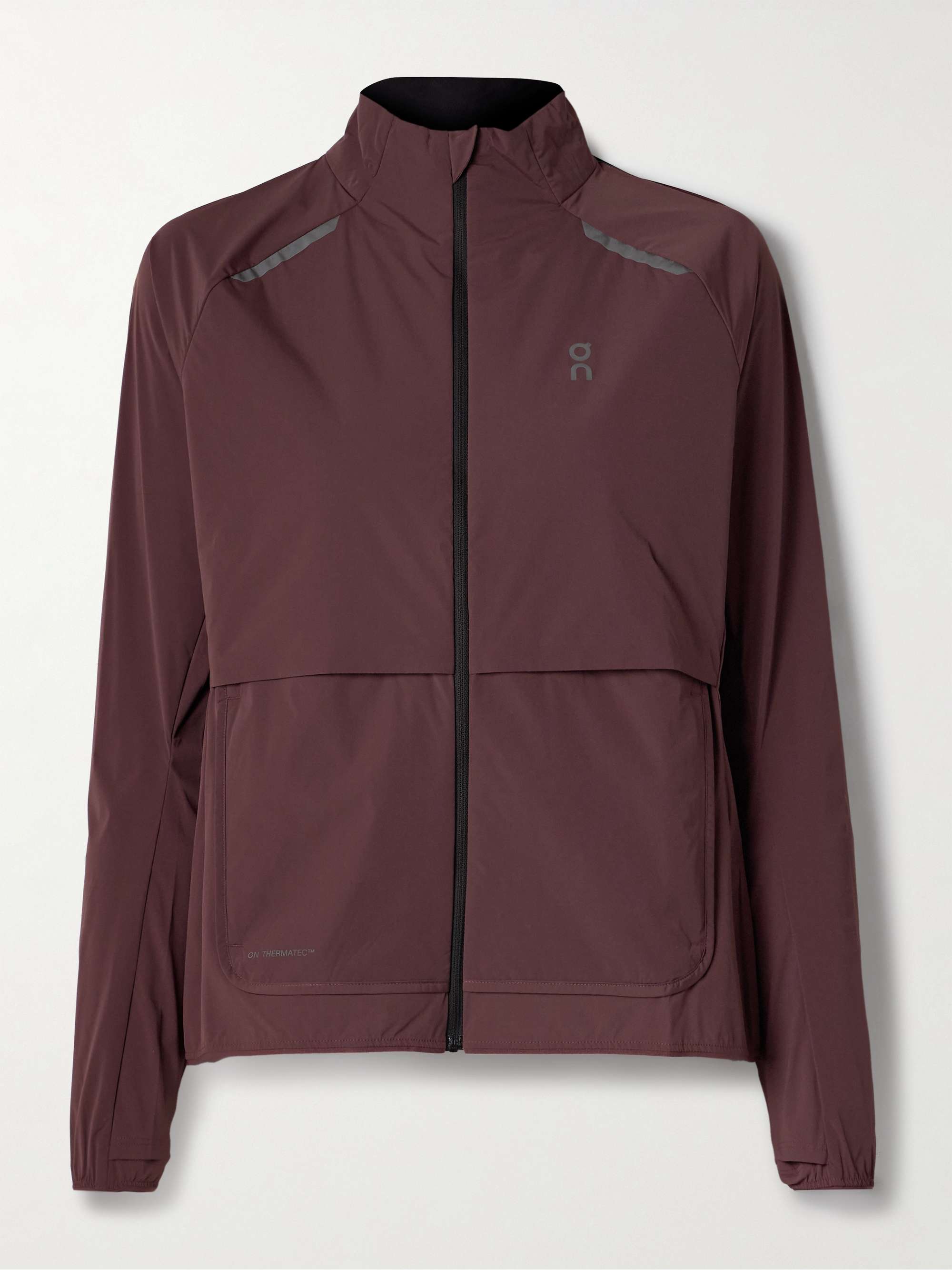 Weather recycled-shell jacket view