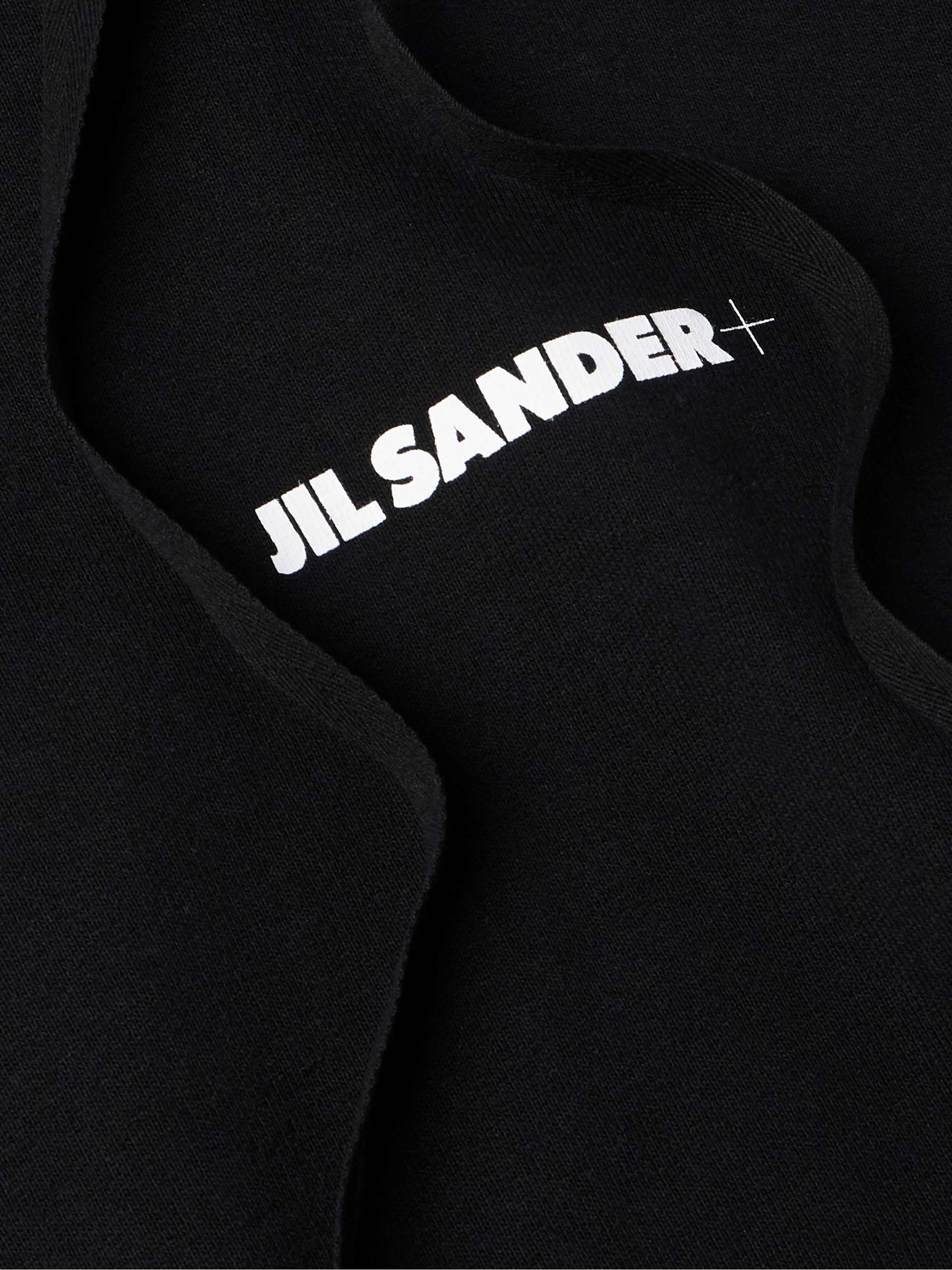 + Logo-Print Cotton-Jersey Hoodie view
