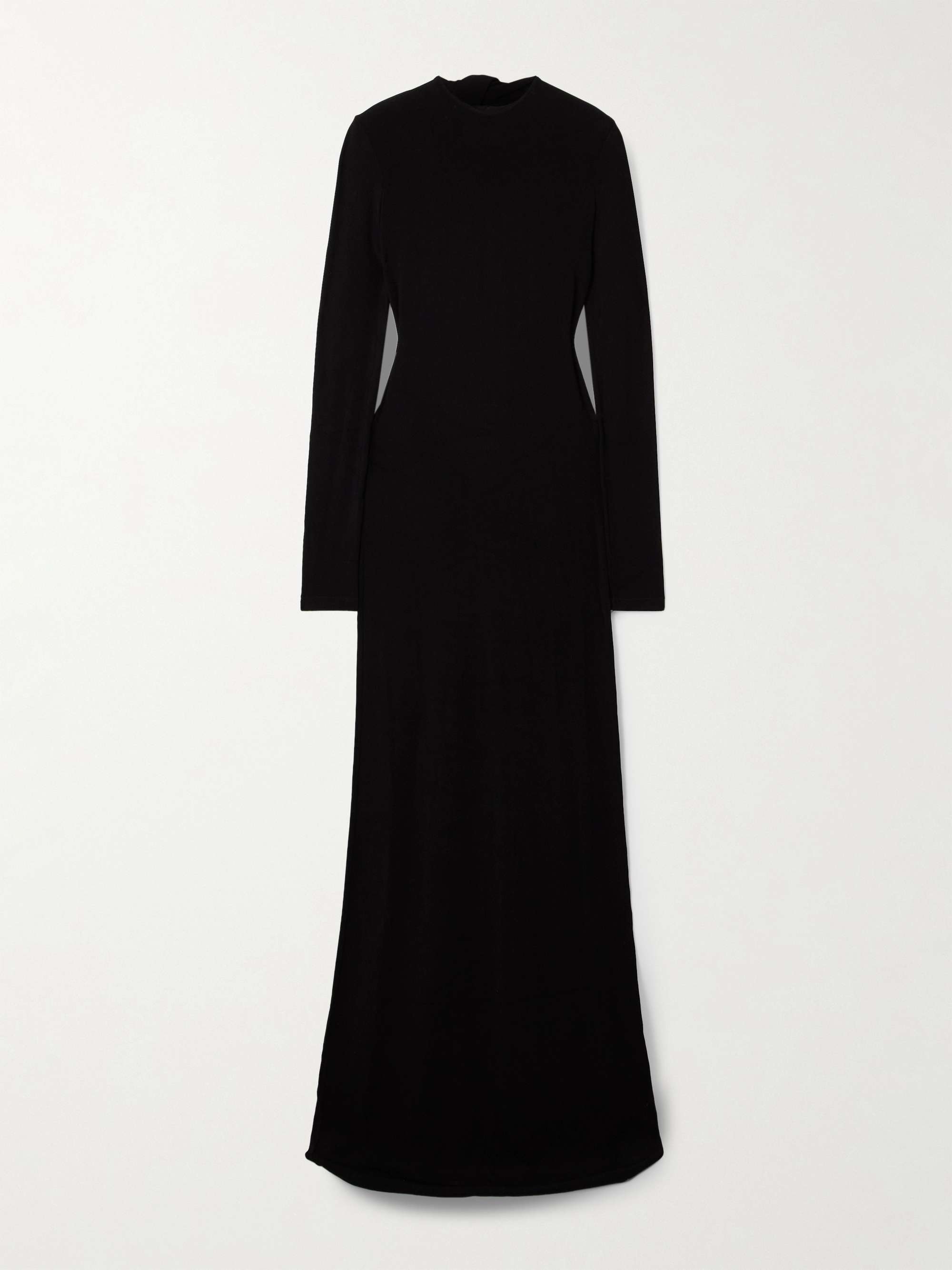 Twisted stretch-jersey maxi dress view