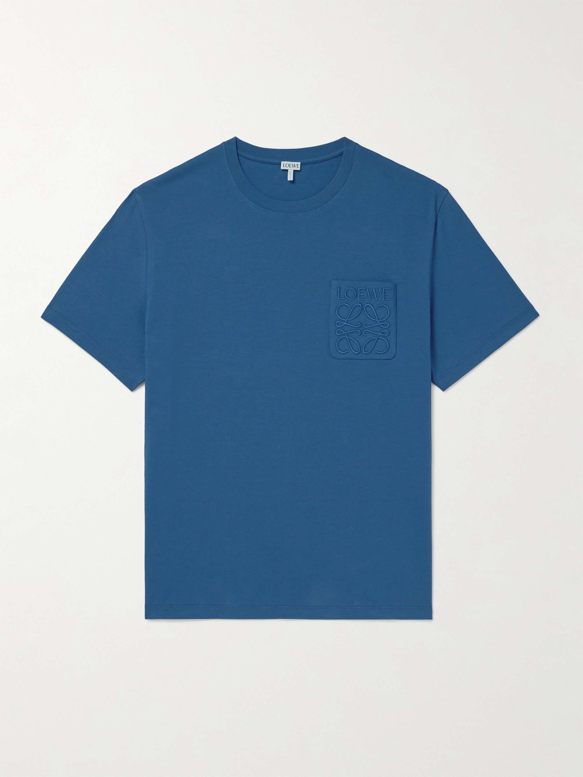 Logo-Embroidered Cotton-Jersey T-Shirt view