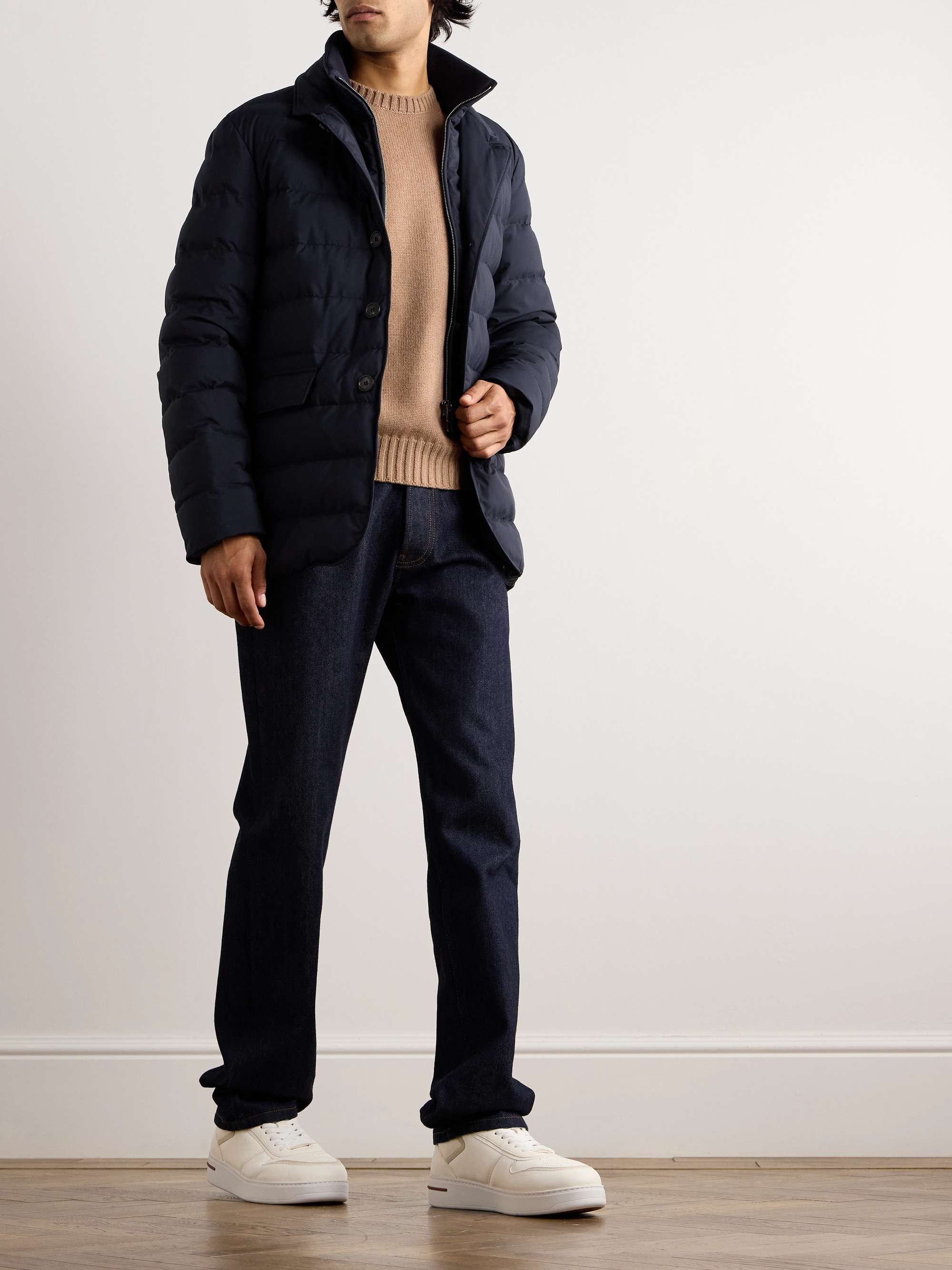 Birdseye Cashmere Sweater view