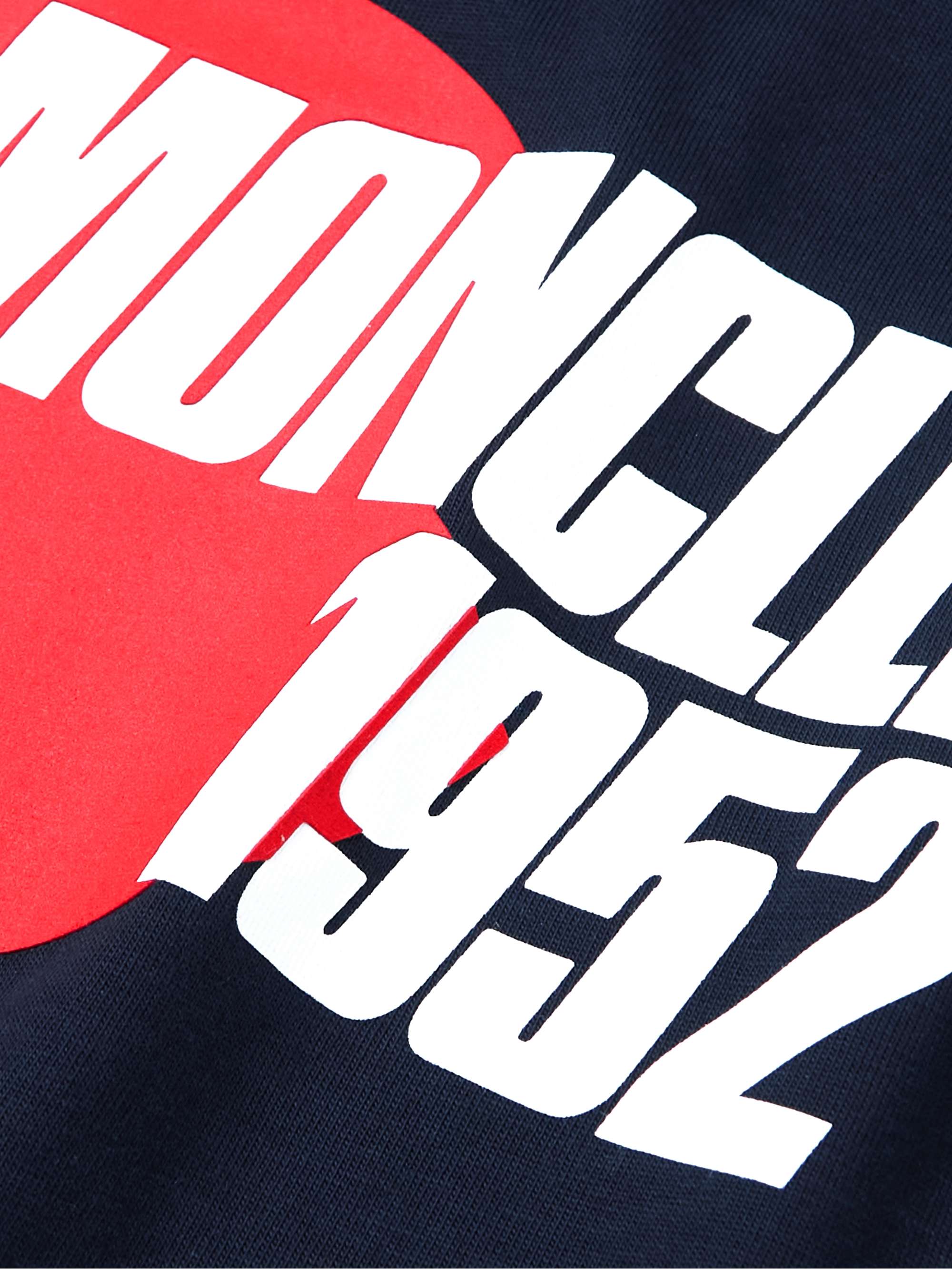 2 Moncler 1952 Logo-Print Cotton-Jersey T-Shirt view
