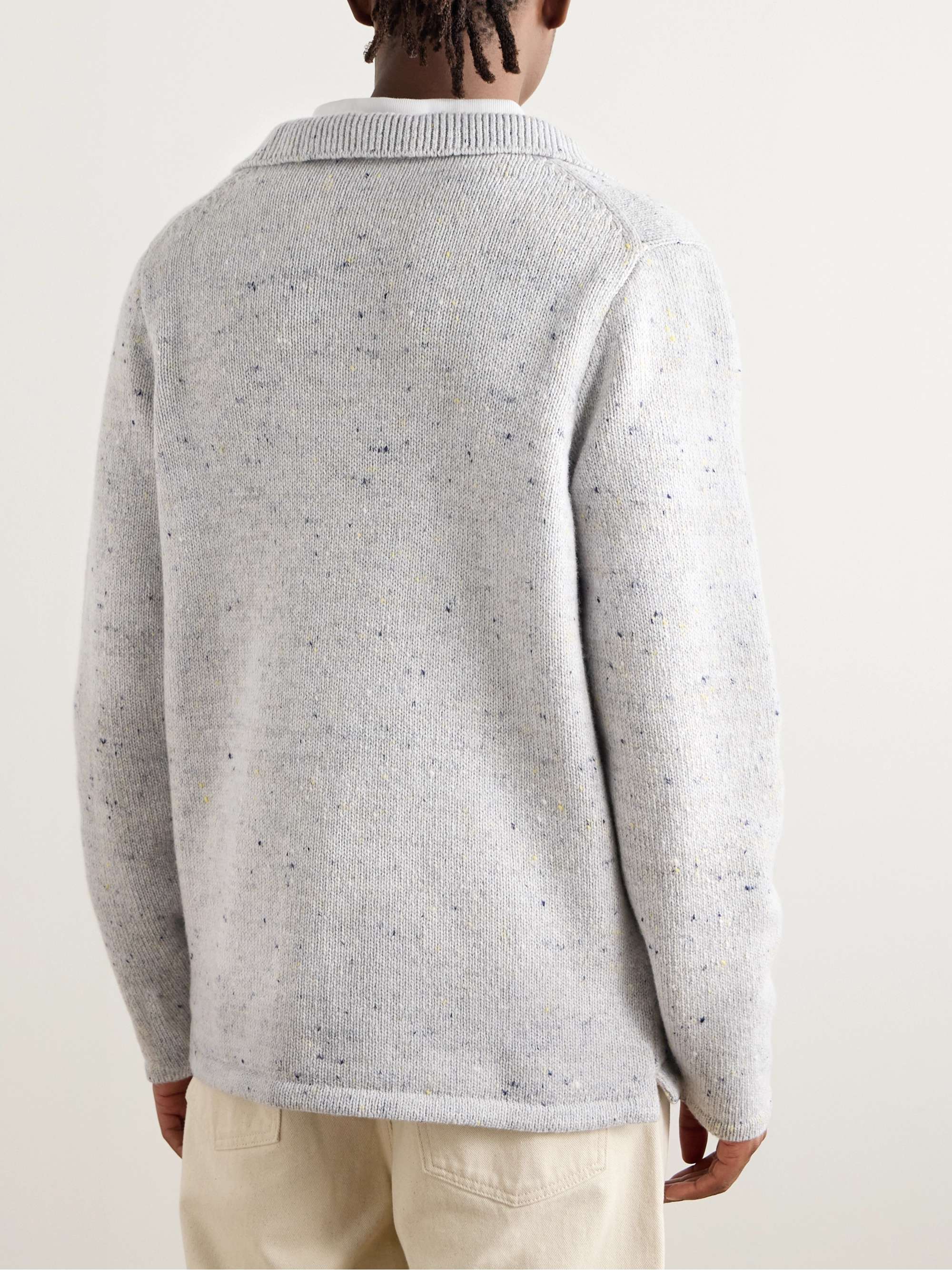 Town Merino Wool and Cashmere-Blend Cardigan view