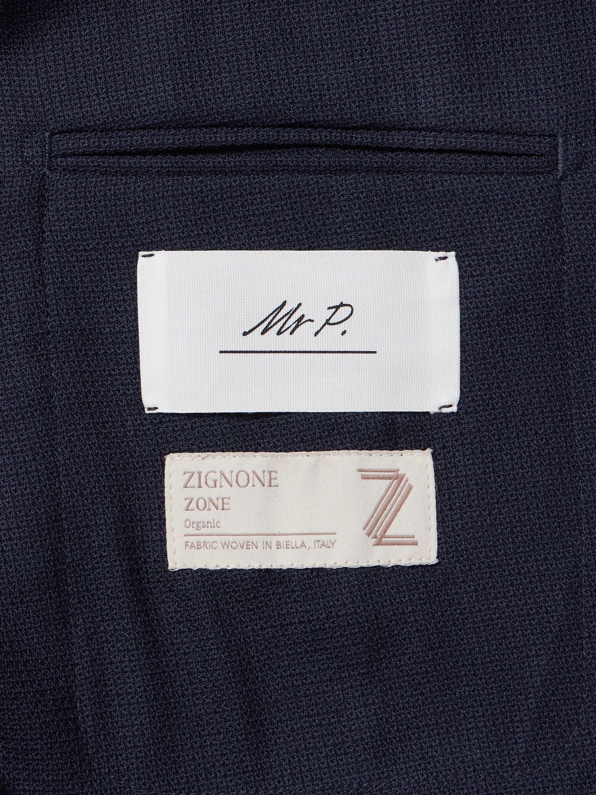 Virgin Wool-Hopsack Blazer view