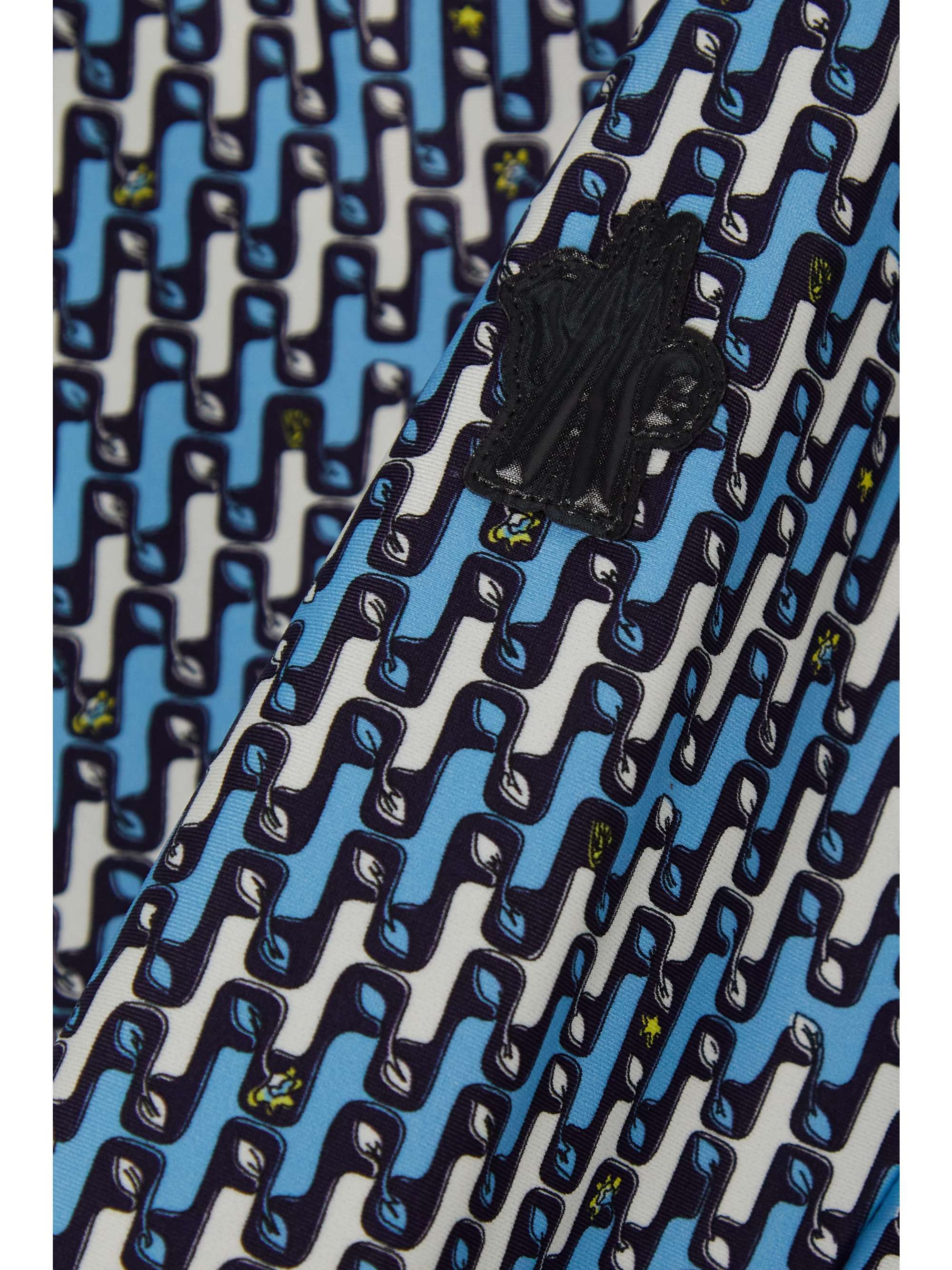 Cropped printed stretch-jersey tank view