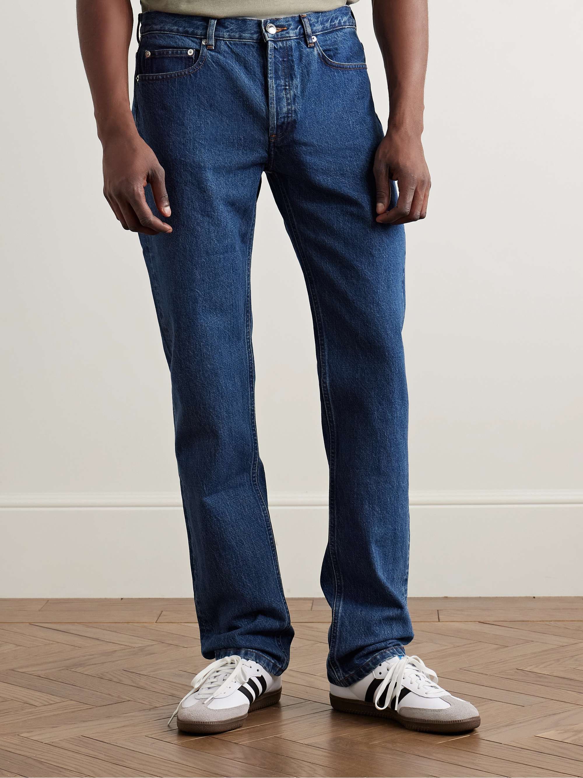 New Standard Straight-Leg Organic Jeans view