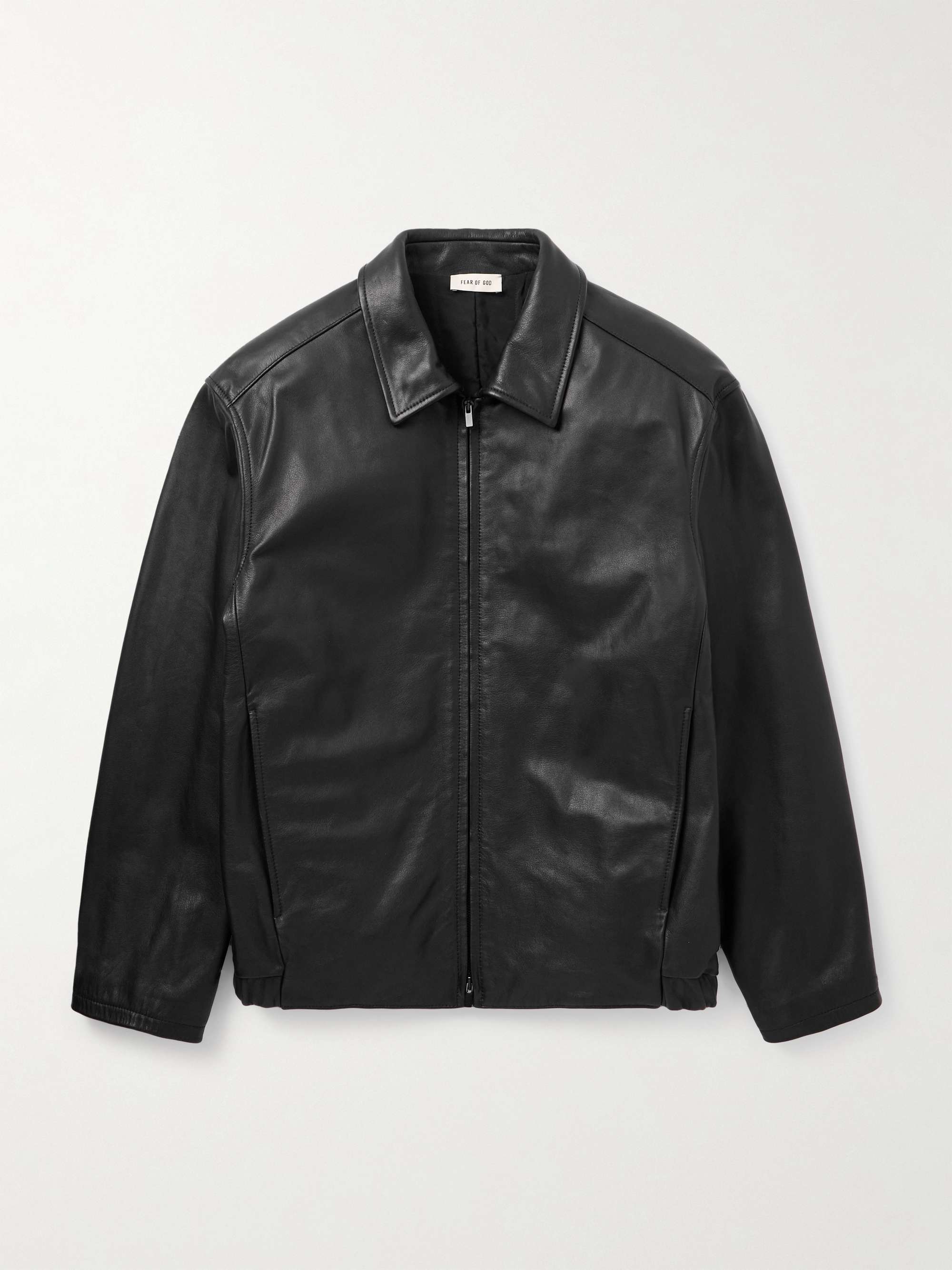 Rider Oversized Leather Jacket view