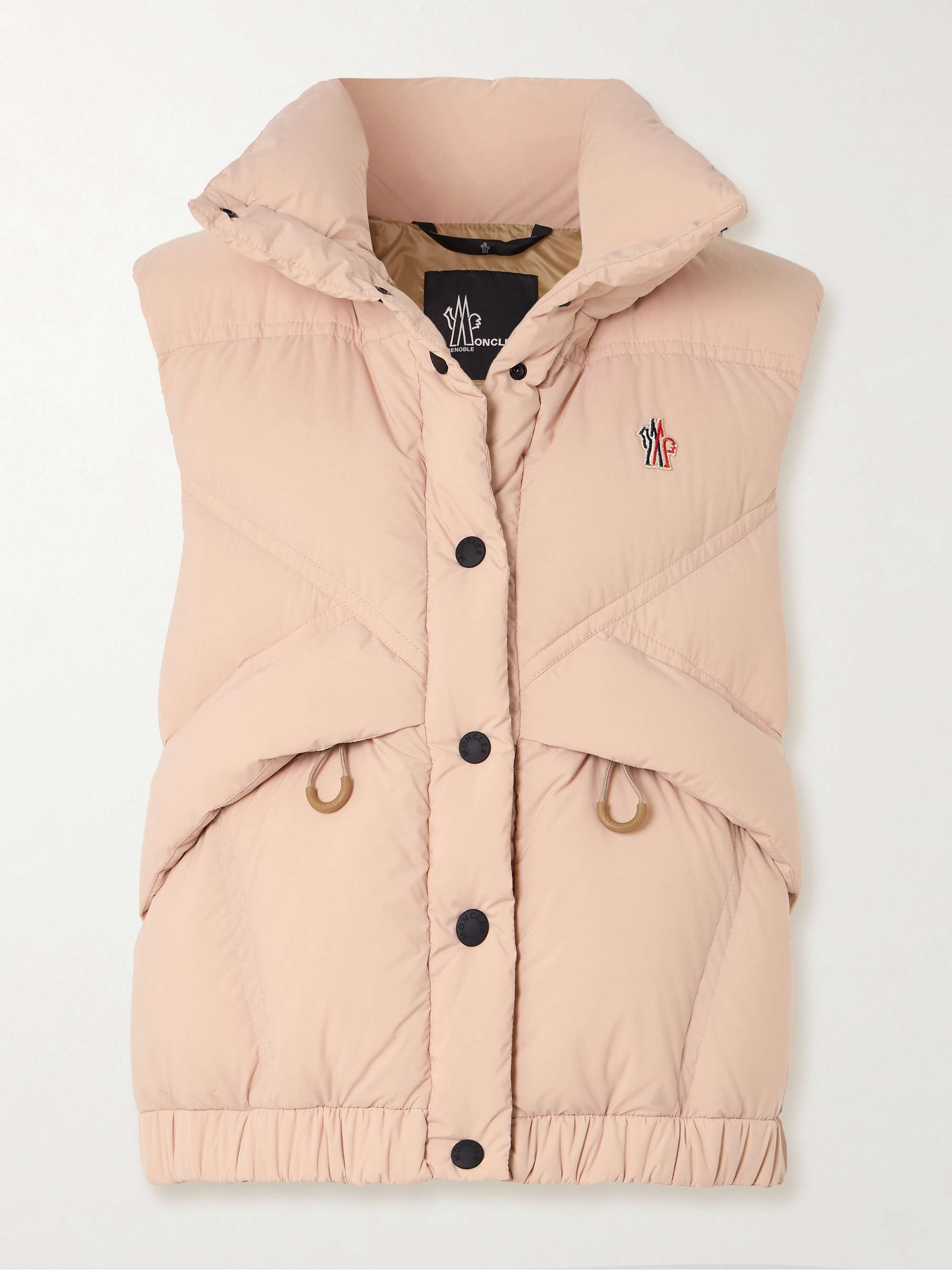Marolies quilted shell down vest view