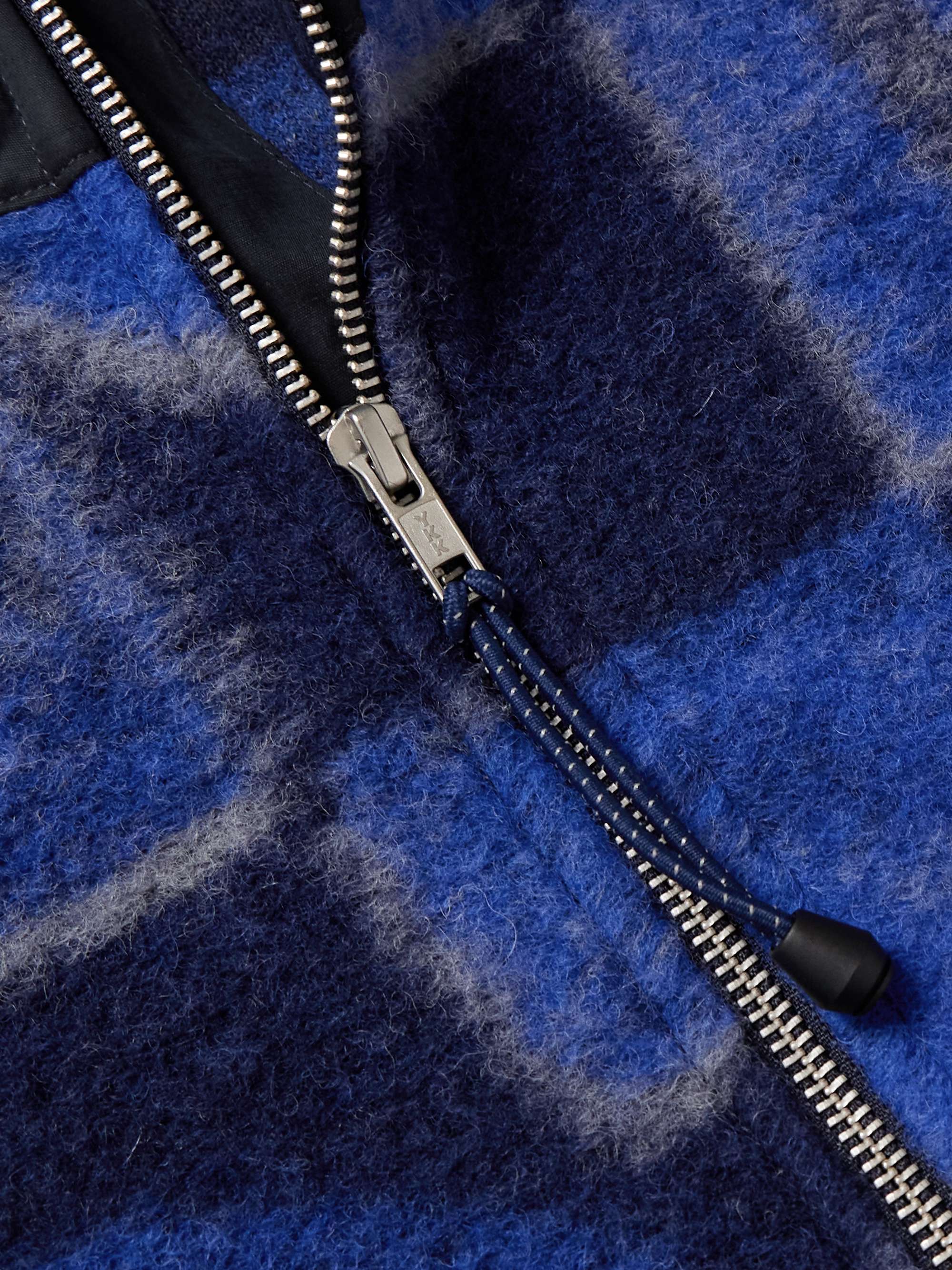+ Kate Gibb Signal Shell-Trimmed Wool-Blend Jacquard Gilet view