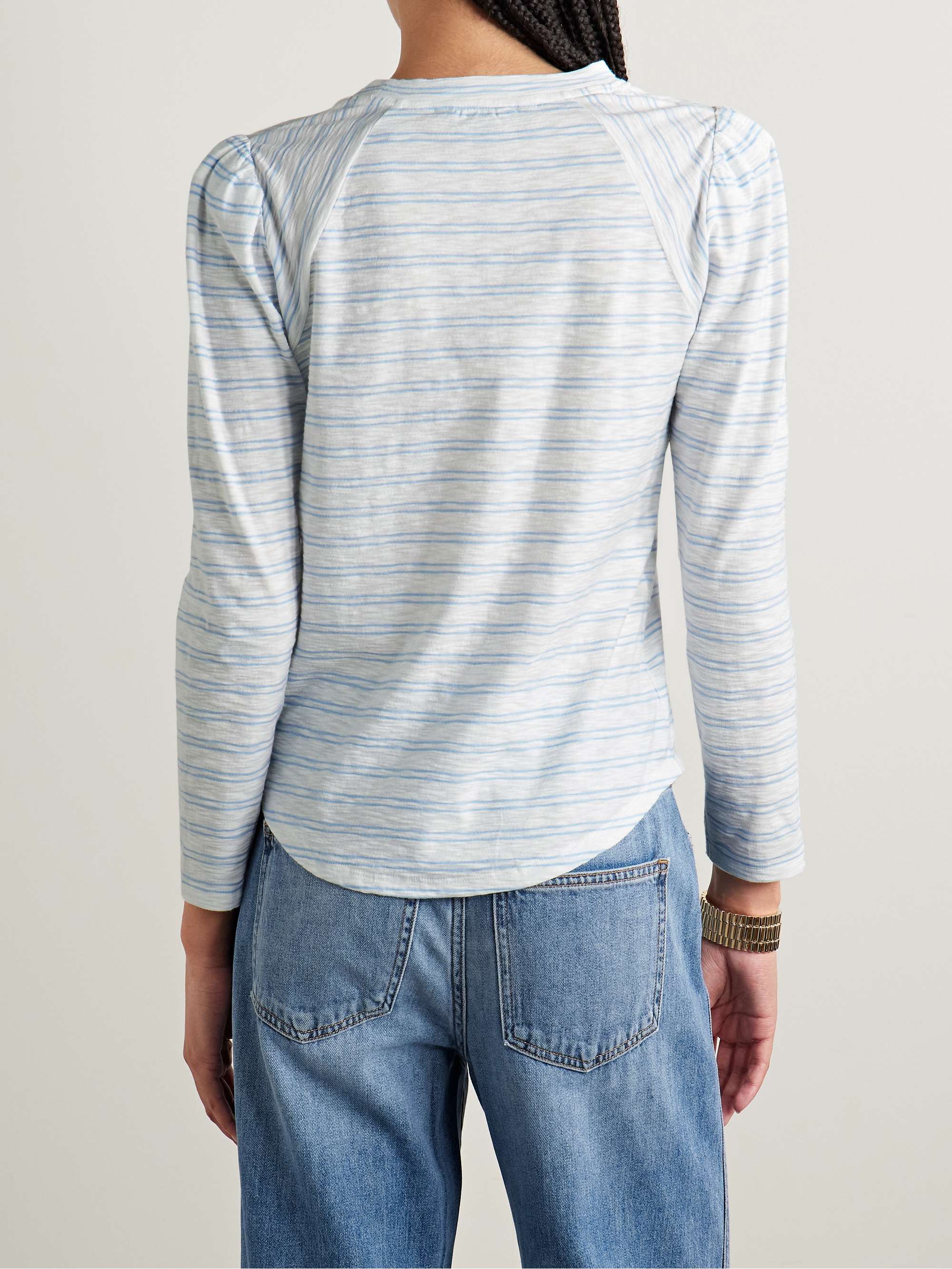 Mason striped Pima cotton-jersey T-shirt view