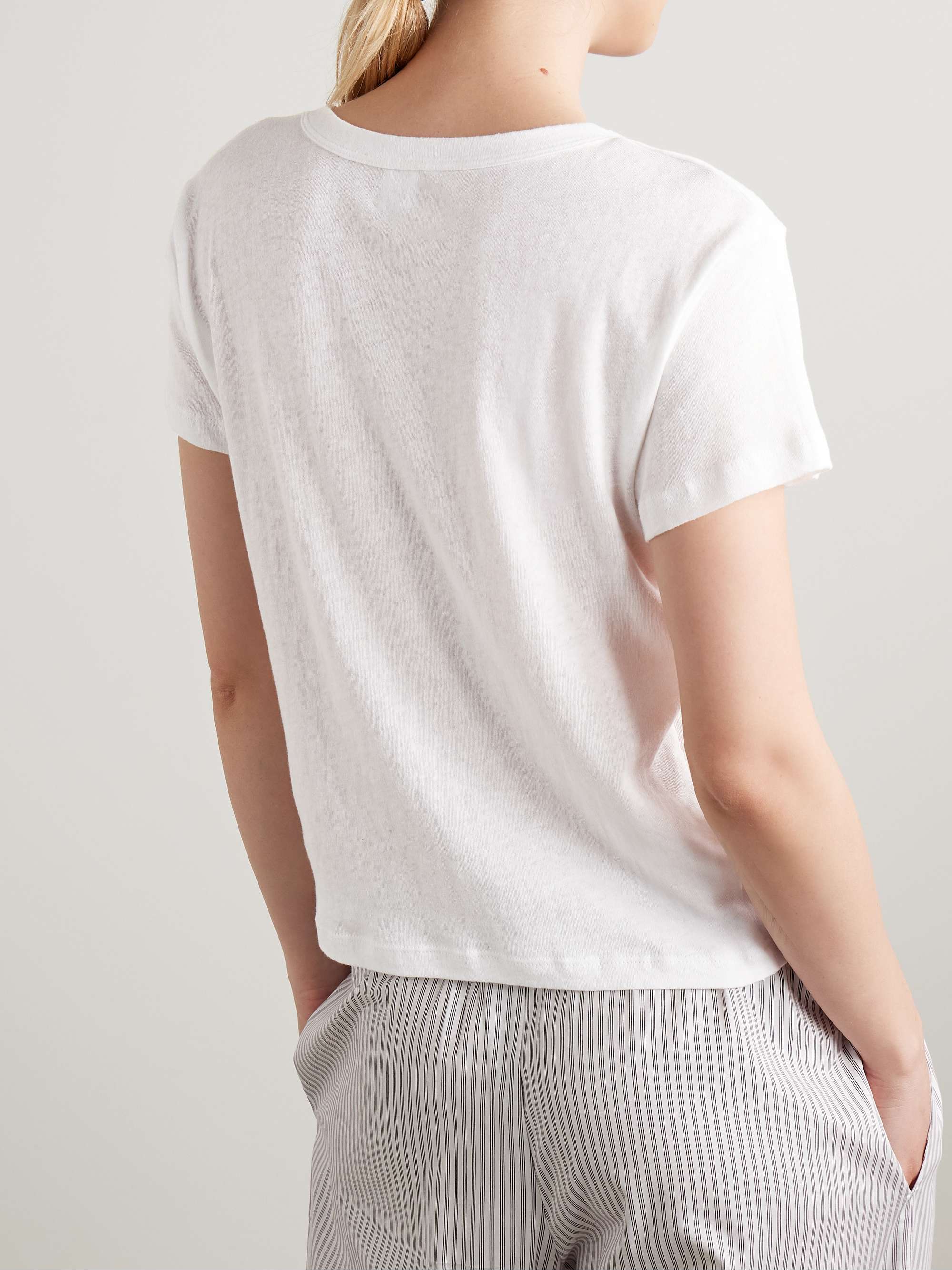 Laura Margo recycled cotton-jersey T-shirt view