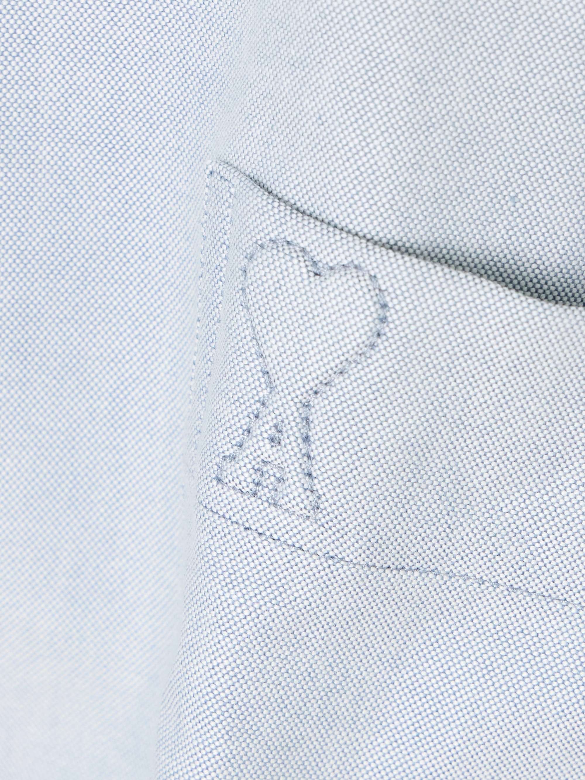Cropped cotton Oxford shirt view