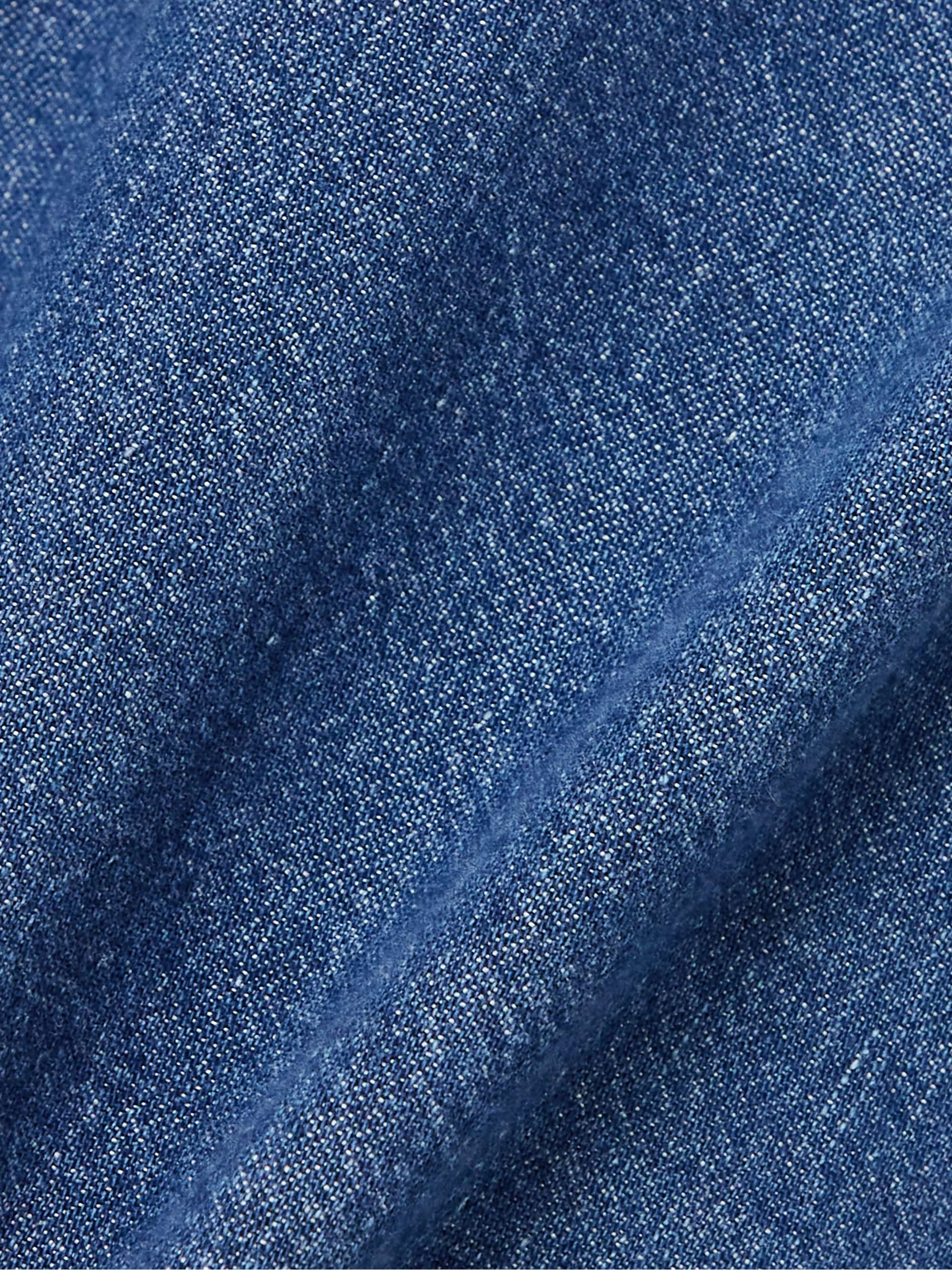 50s Sawtooth denim shirt view