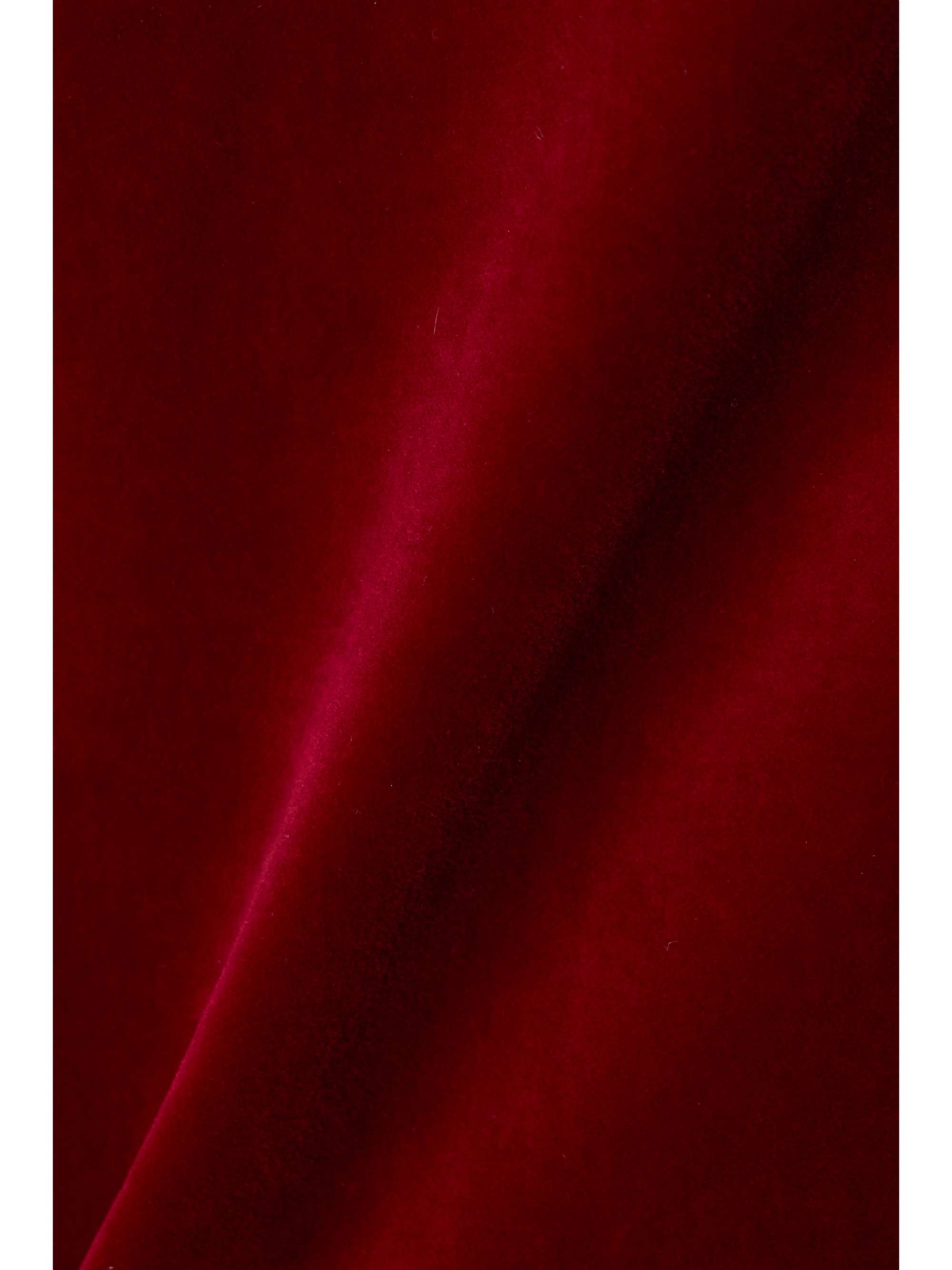 + NET SUSTAIN Vera cotton-velvet mini skirt view