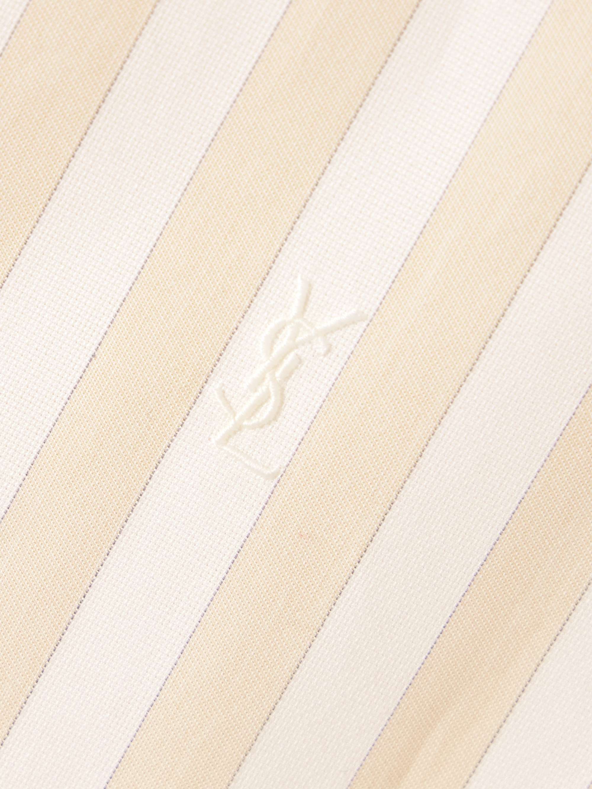 Striped cotton-piqué shirt view