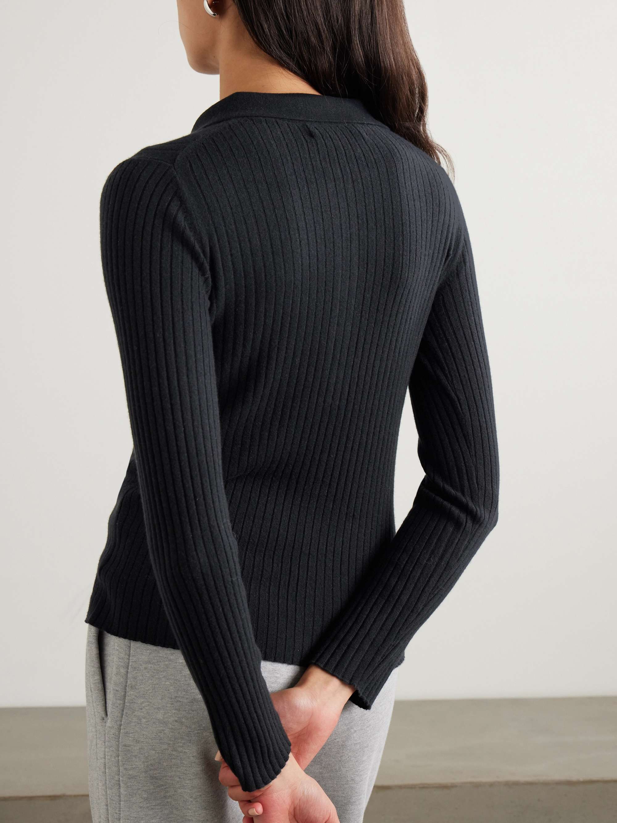 Mable ribbed cashmere sweater view
