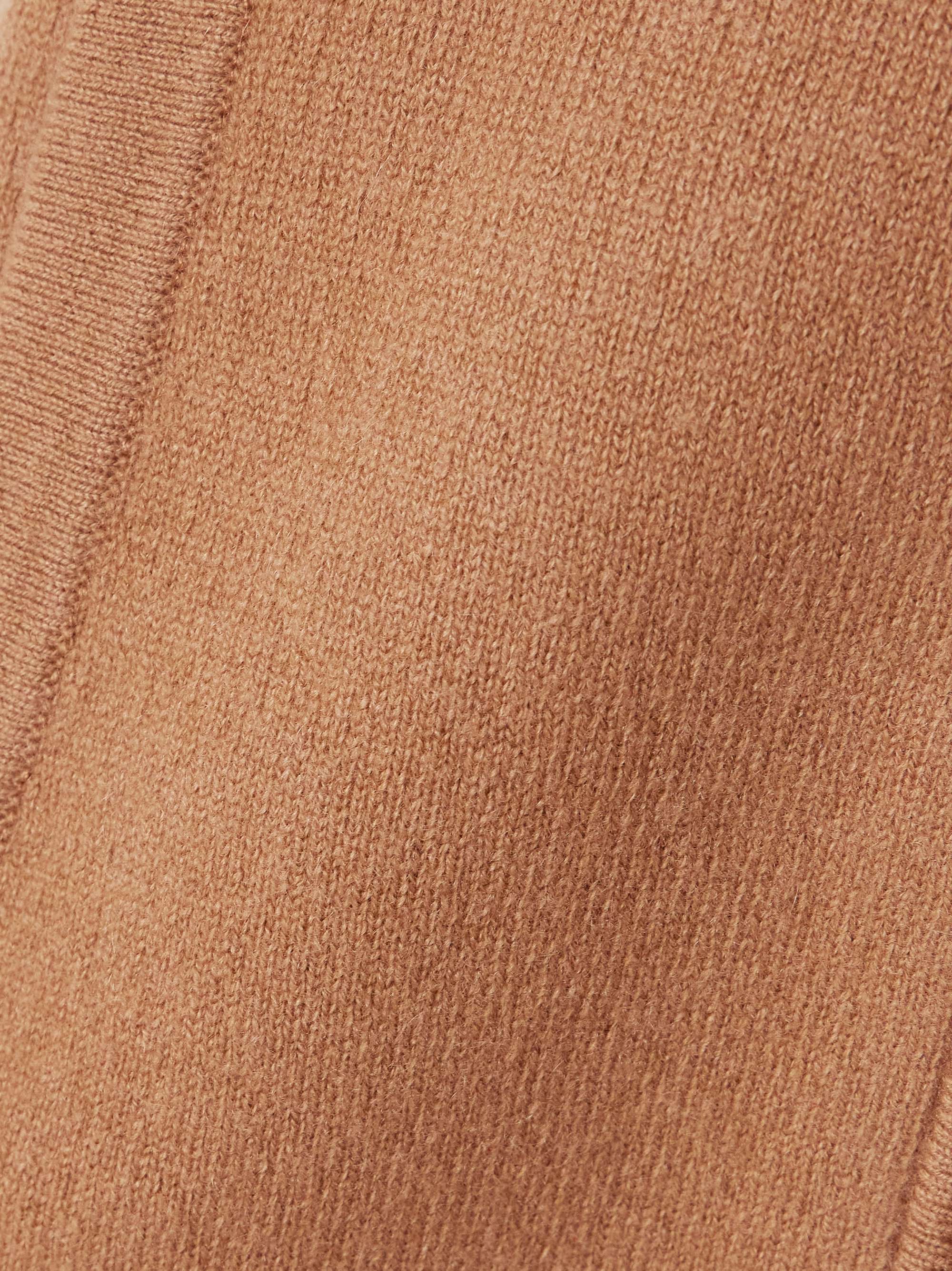 Lilia cropped cashmere hoodie view