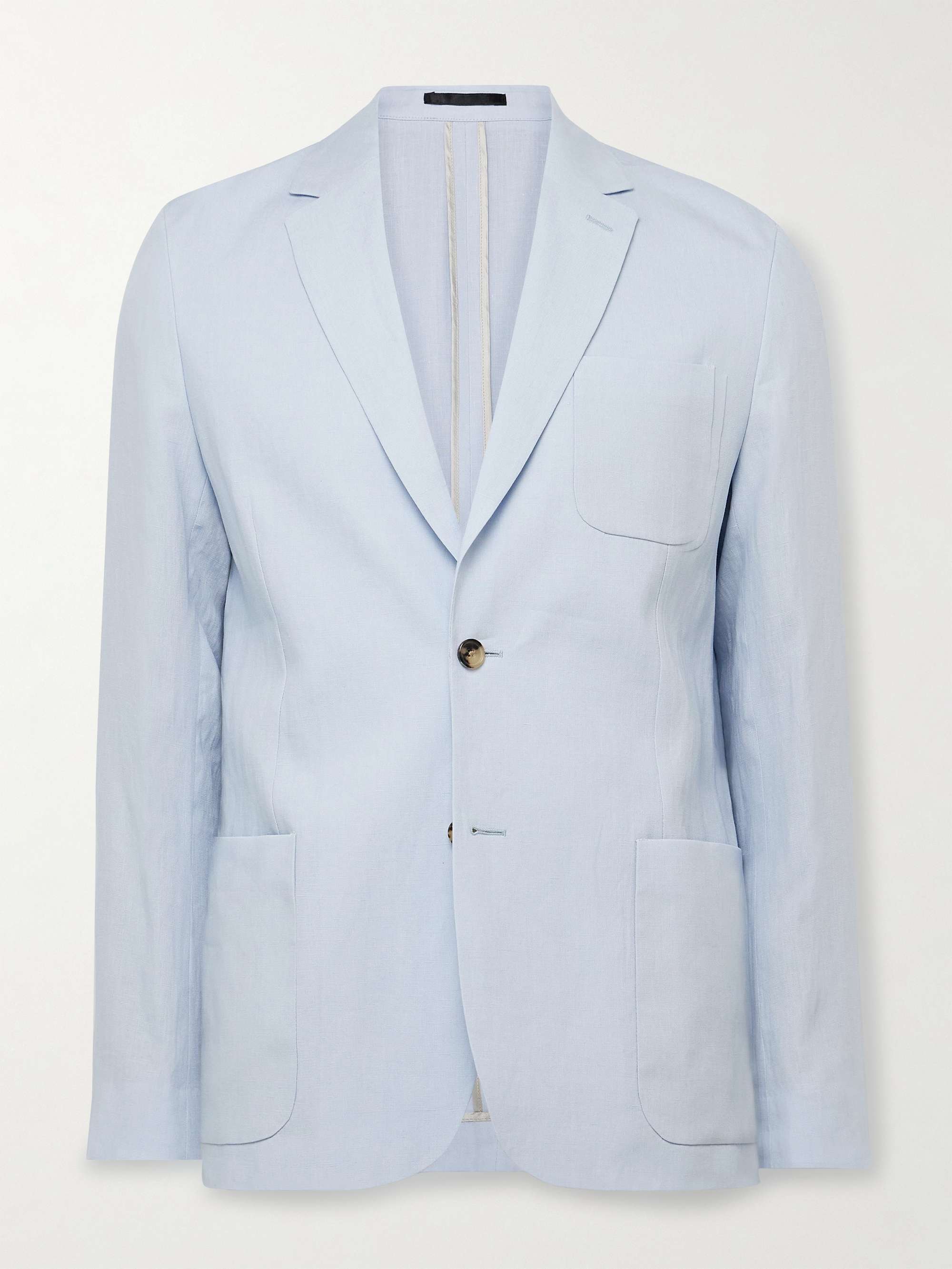 Unstructured Linen Suit Jacket view