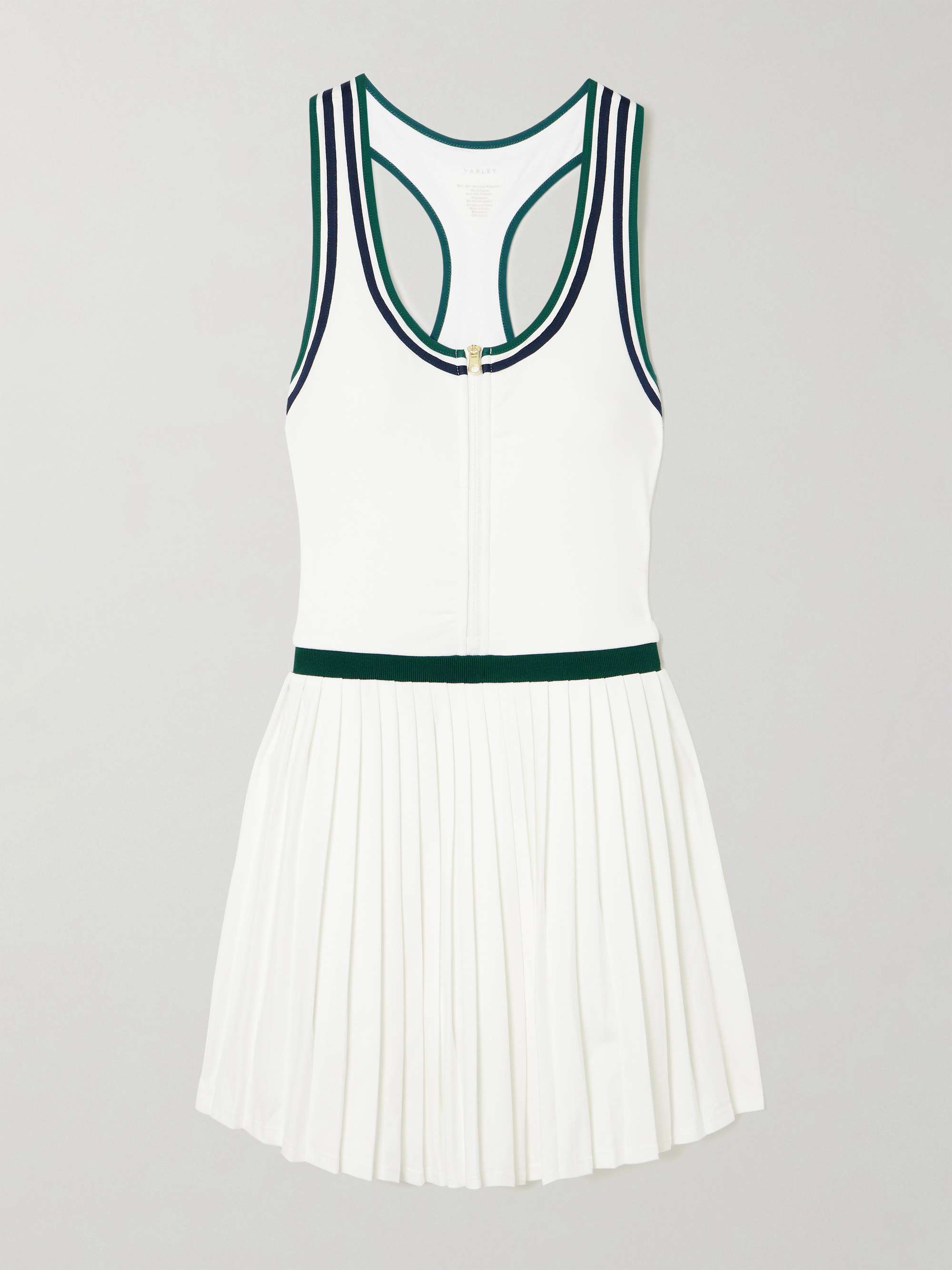 Jane Court pleated stretch-jersey mini dress view