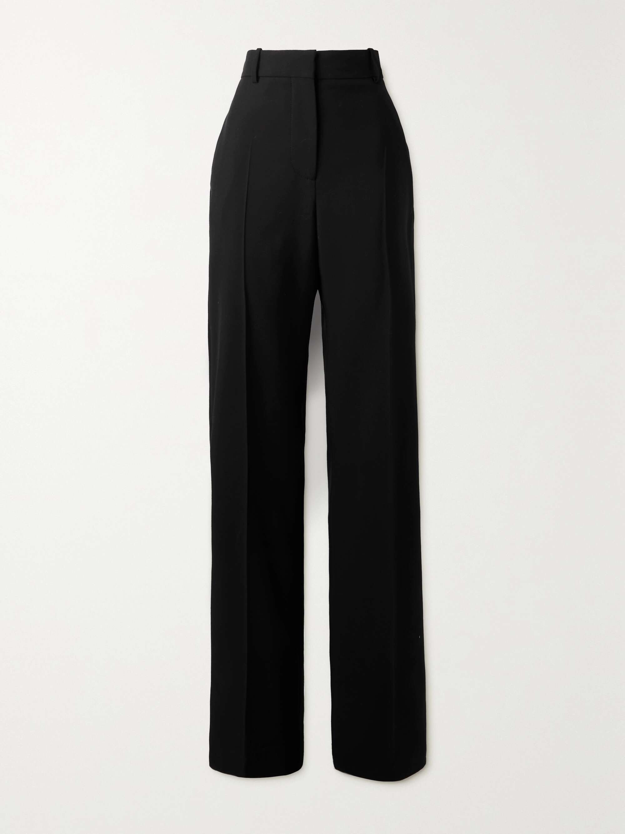 Straight-leg wool pants view