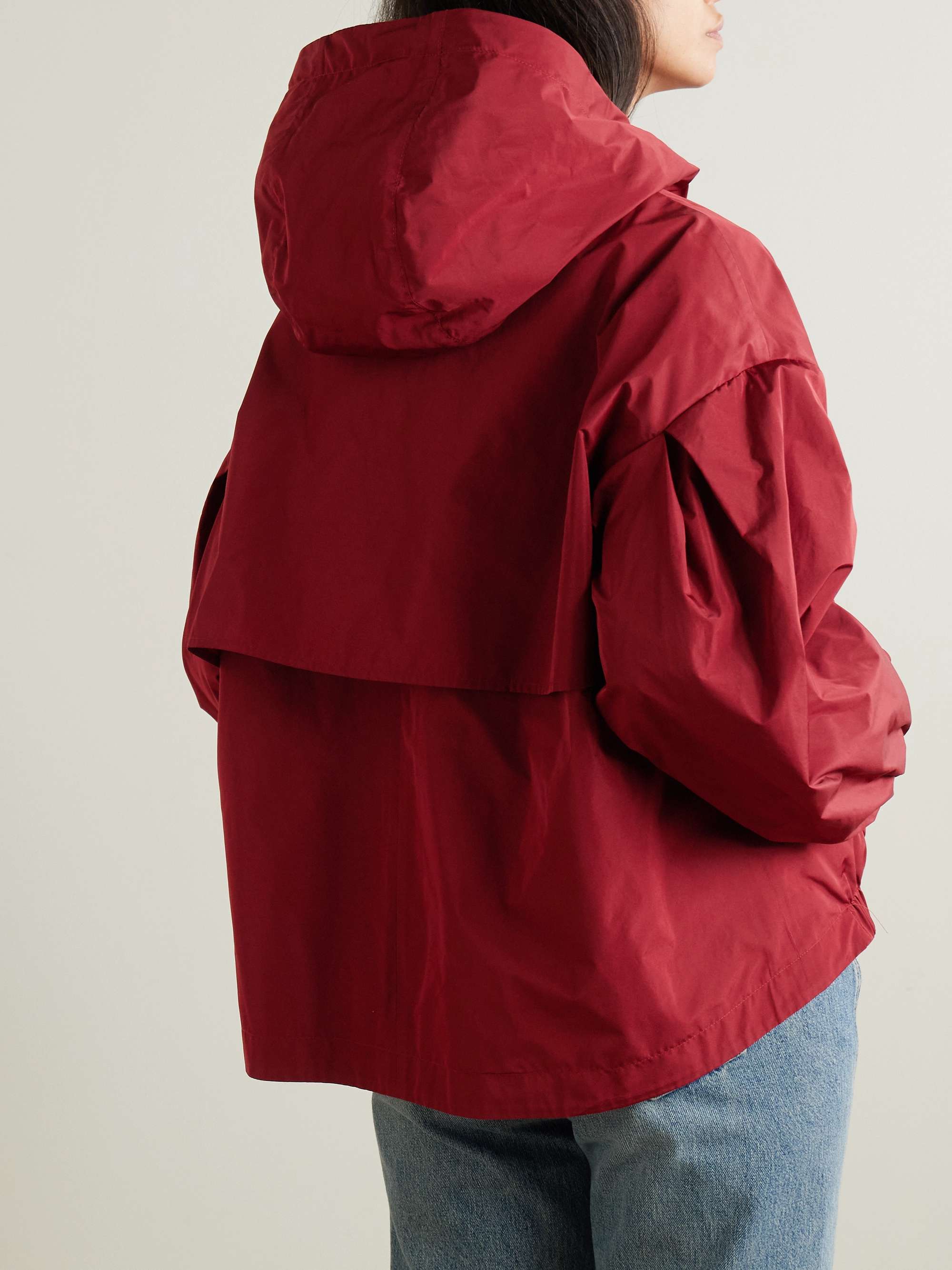 The Cube hooded shell jacket view