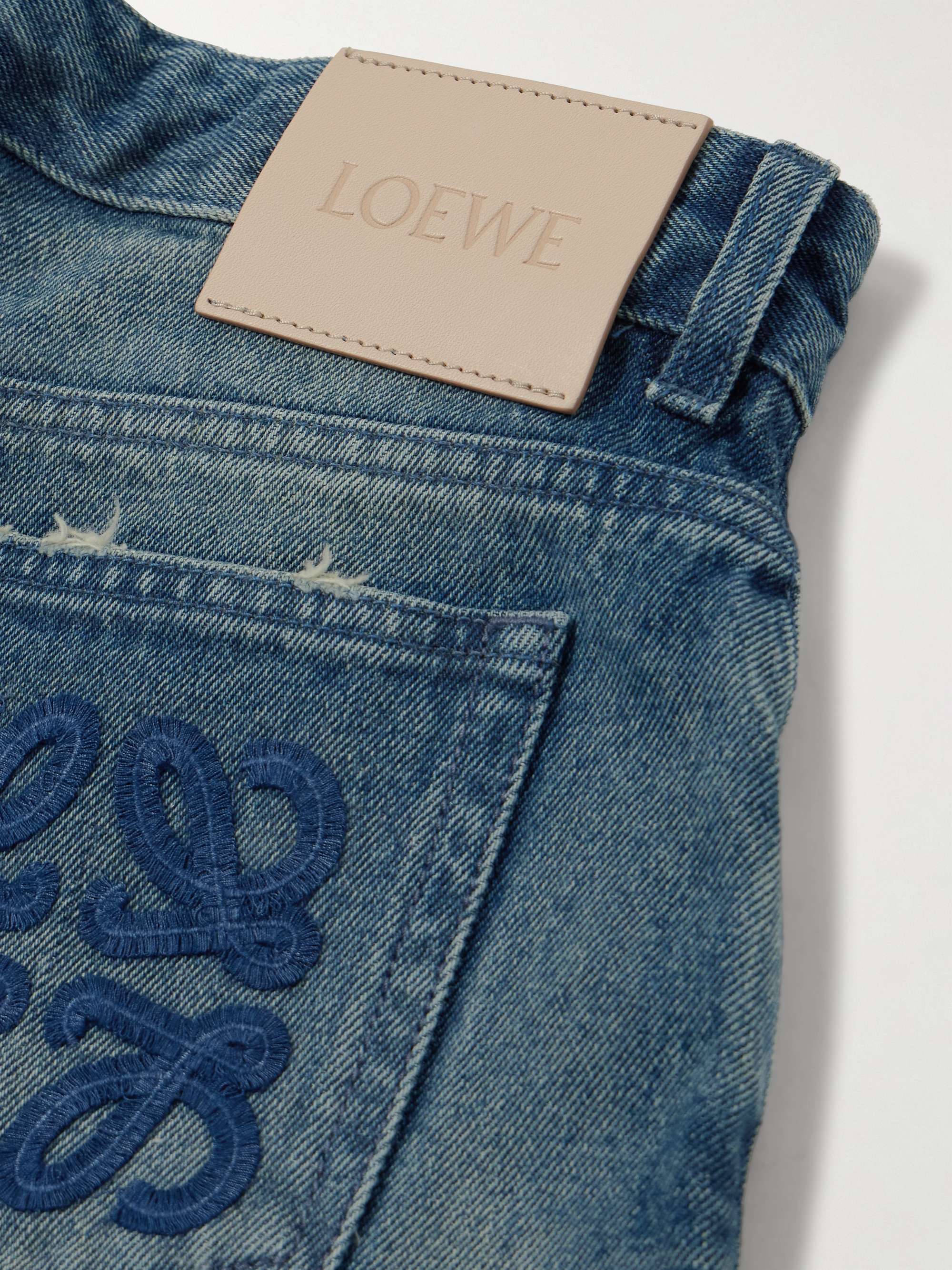 + Paula's Ibiza fringed denim shorts view