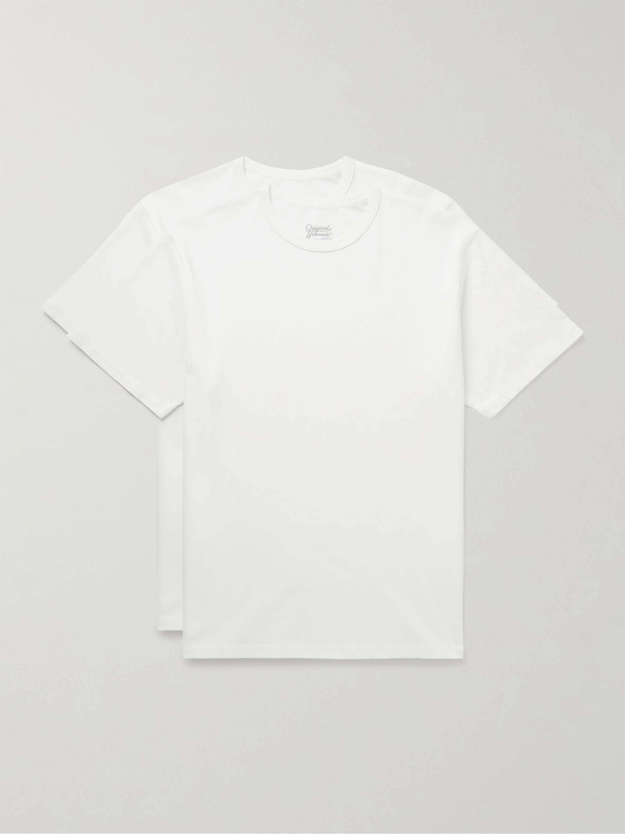 Set of Two Cotton-Jersey T-Shirts view