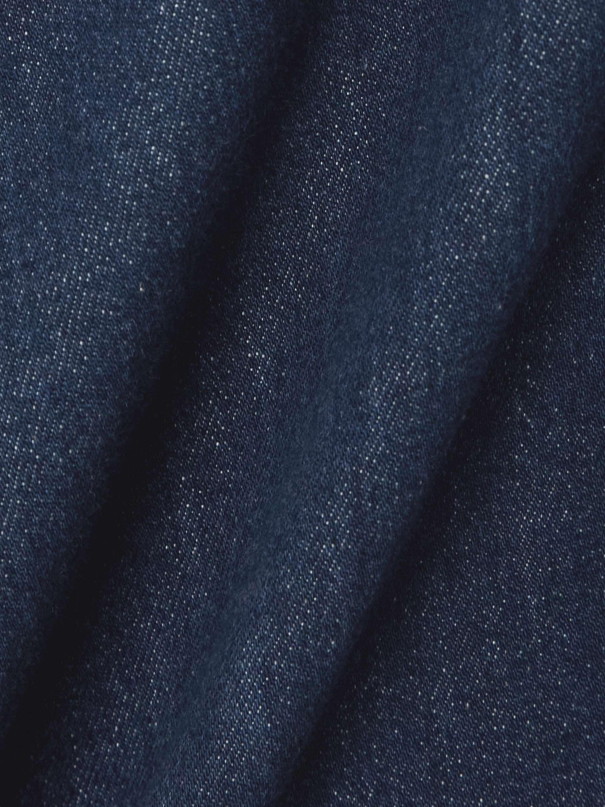 Cropped denim jacket view