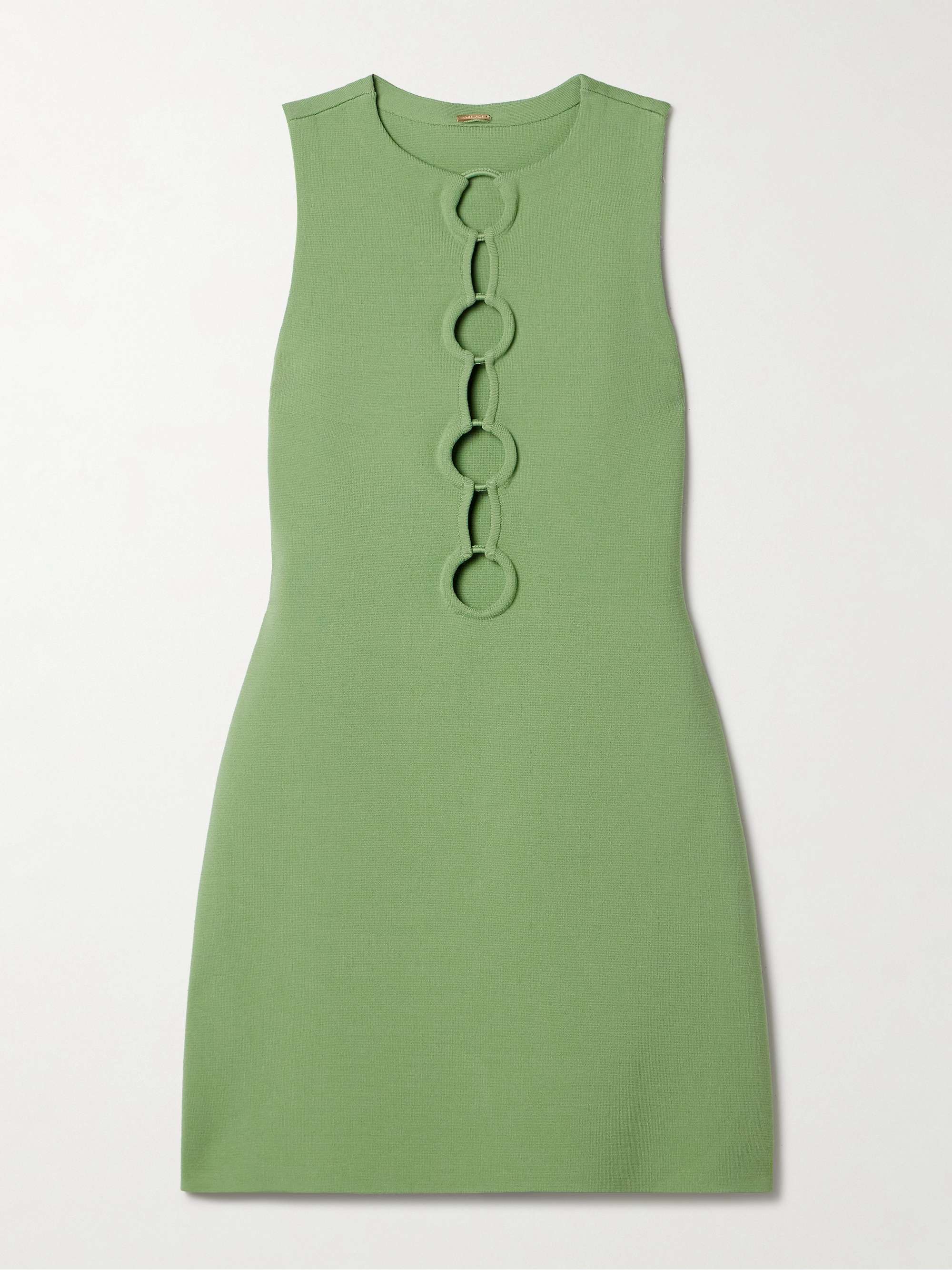 Hartley cutout stretch-knit mini dress view