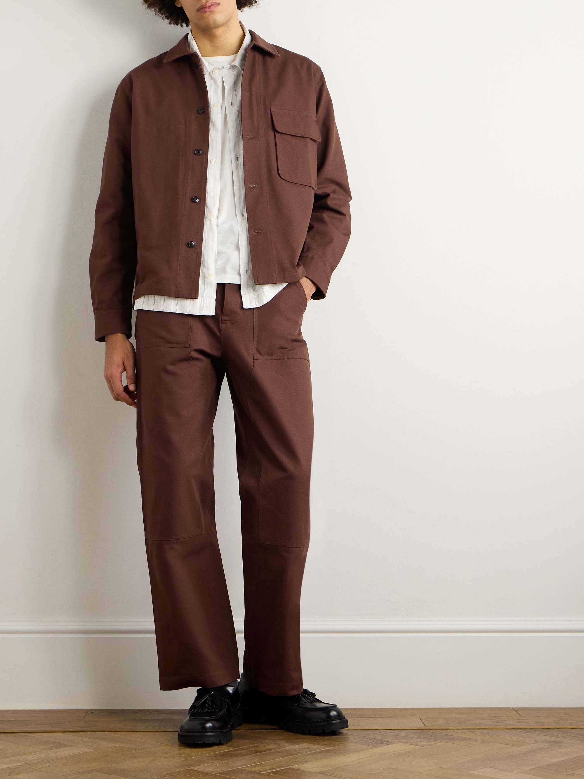 Garden Cotton-Canvas Shirt Jacket view