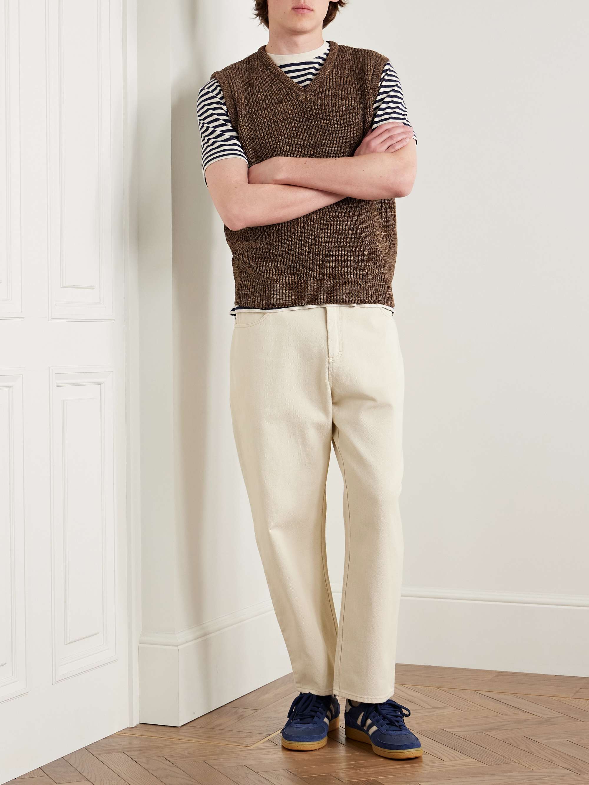 Organic Cotton Sweater Vest view