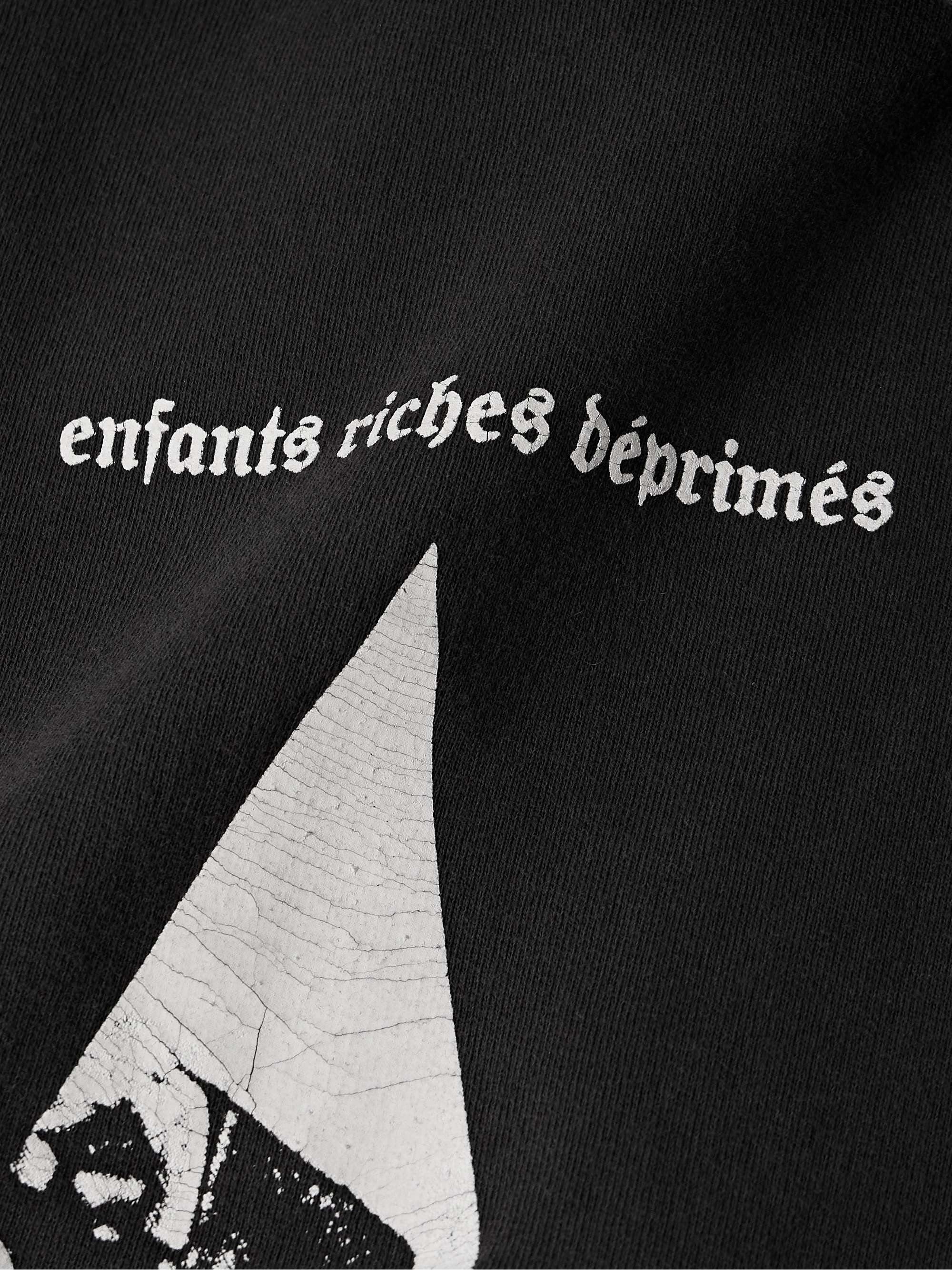 Printed Cotton-Jersey Zip-Up Hoodie view