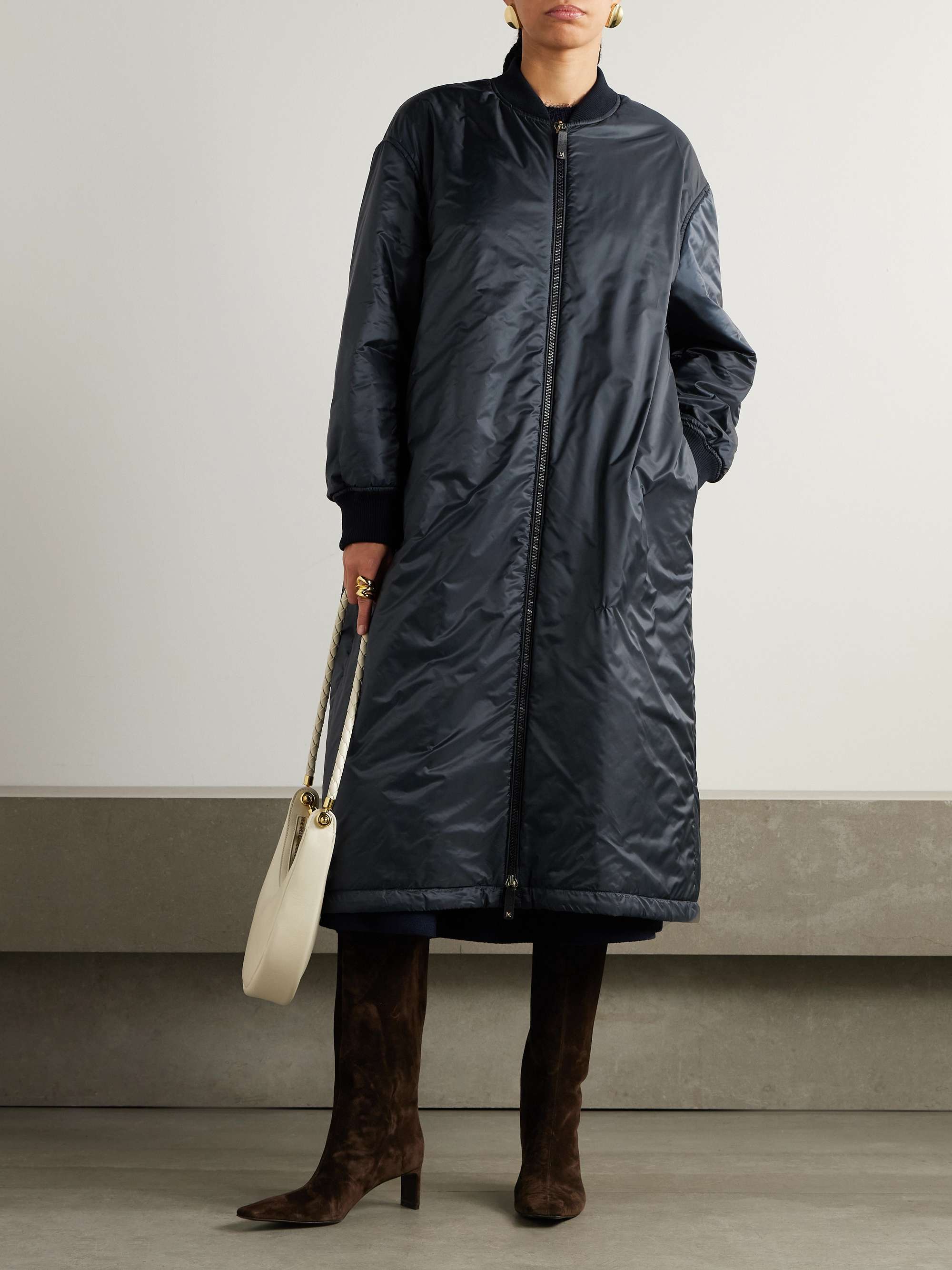 The Cube padded shell coat view