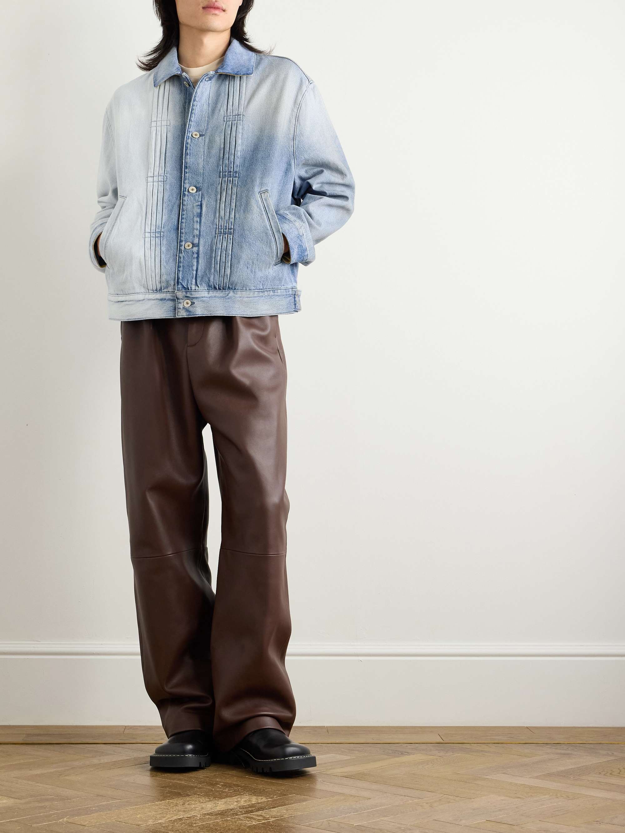 Dégradé Denim Trucker Jacket view