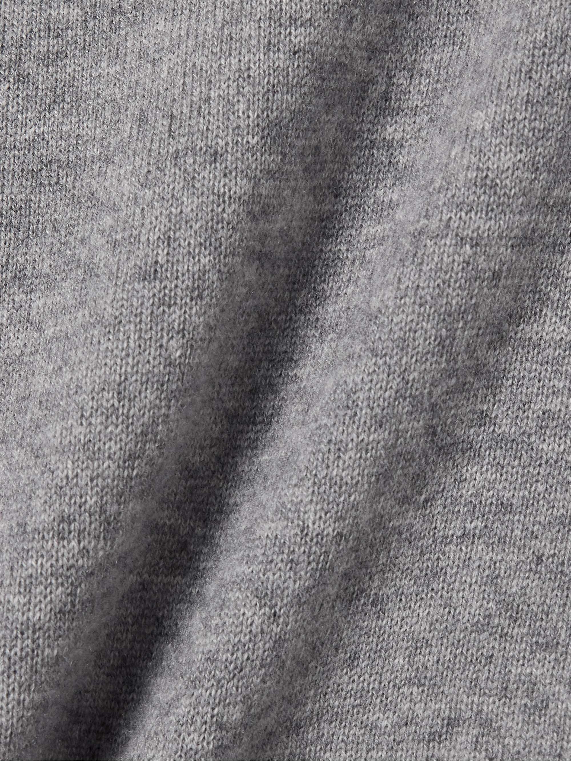 Shrunken cashmere sweater view