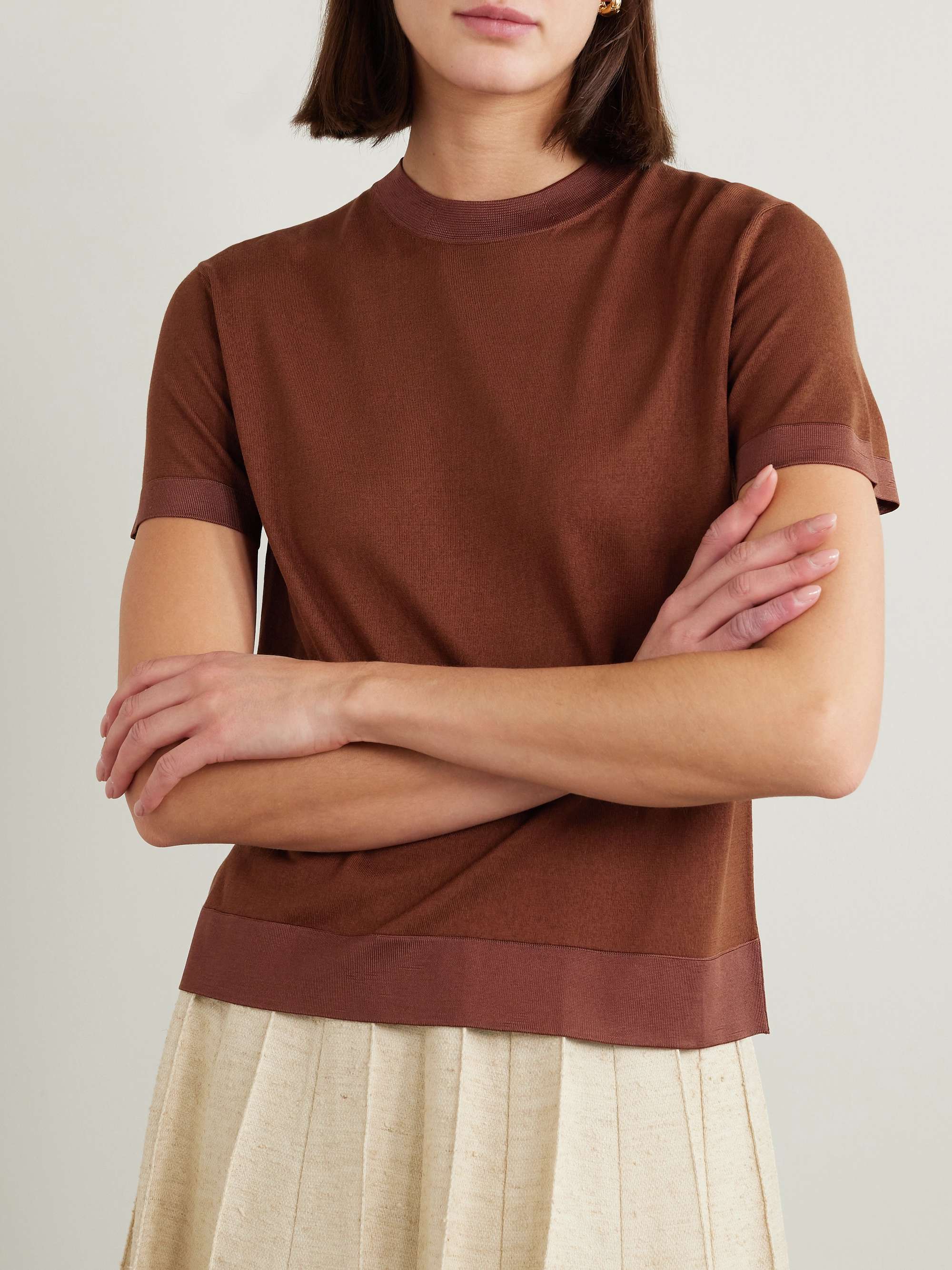 Silk T-shirt view