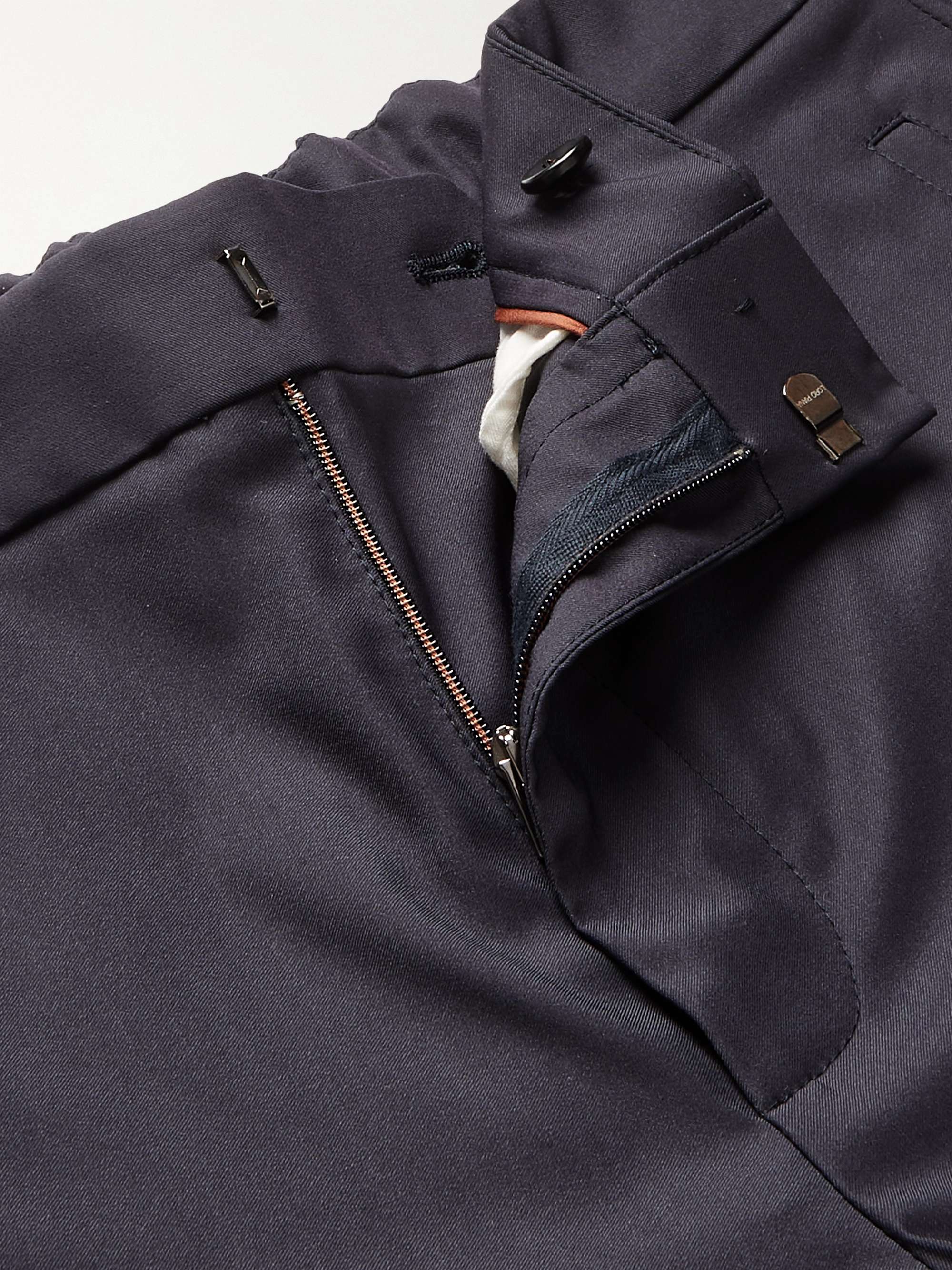 Rain System Virgin Wool-Blend Trousers view