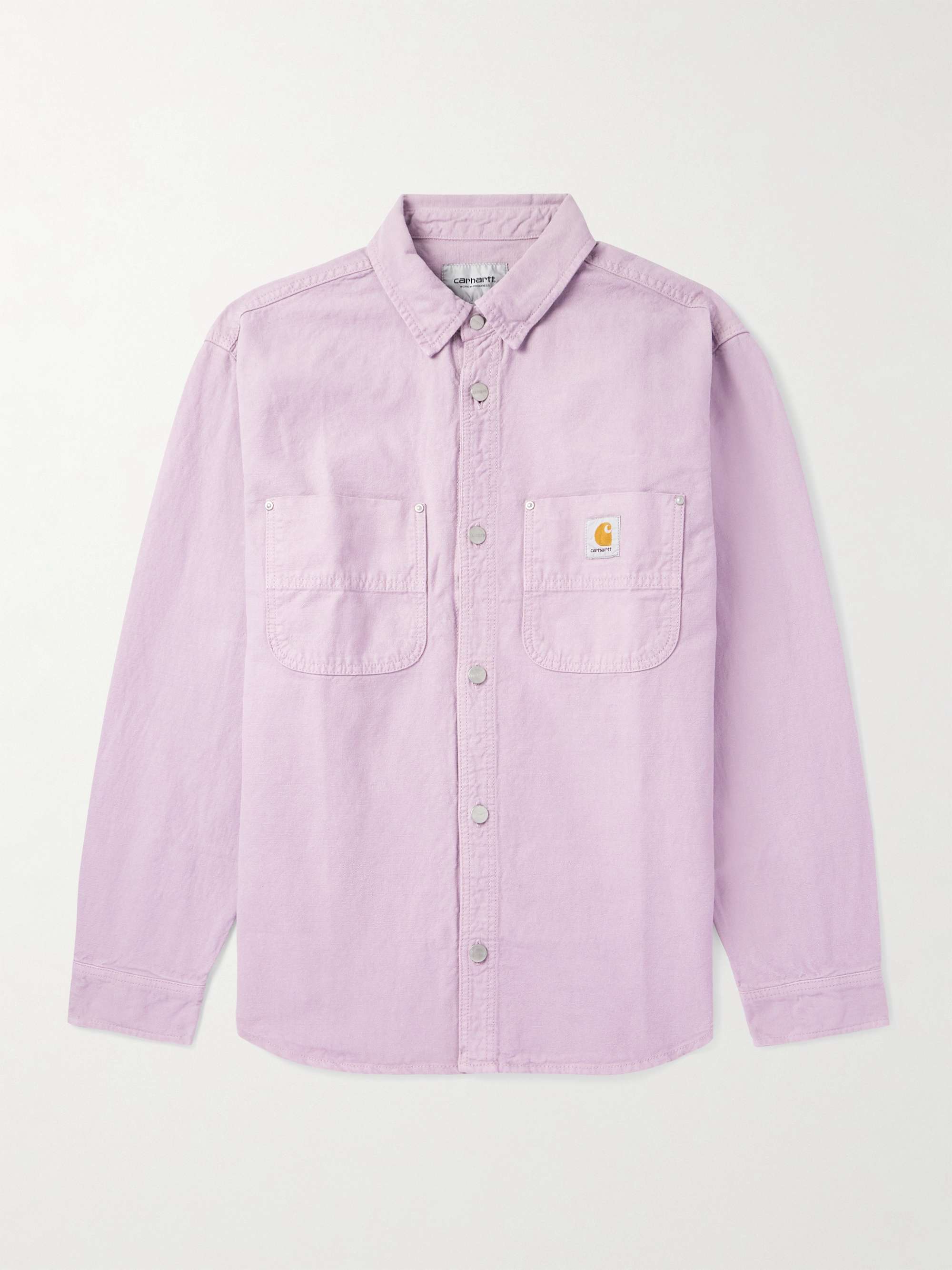Walter Cotton and Linen-Blend Canvas Shirt Jacket view