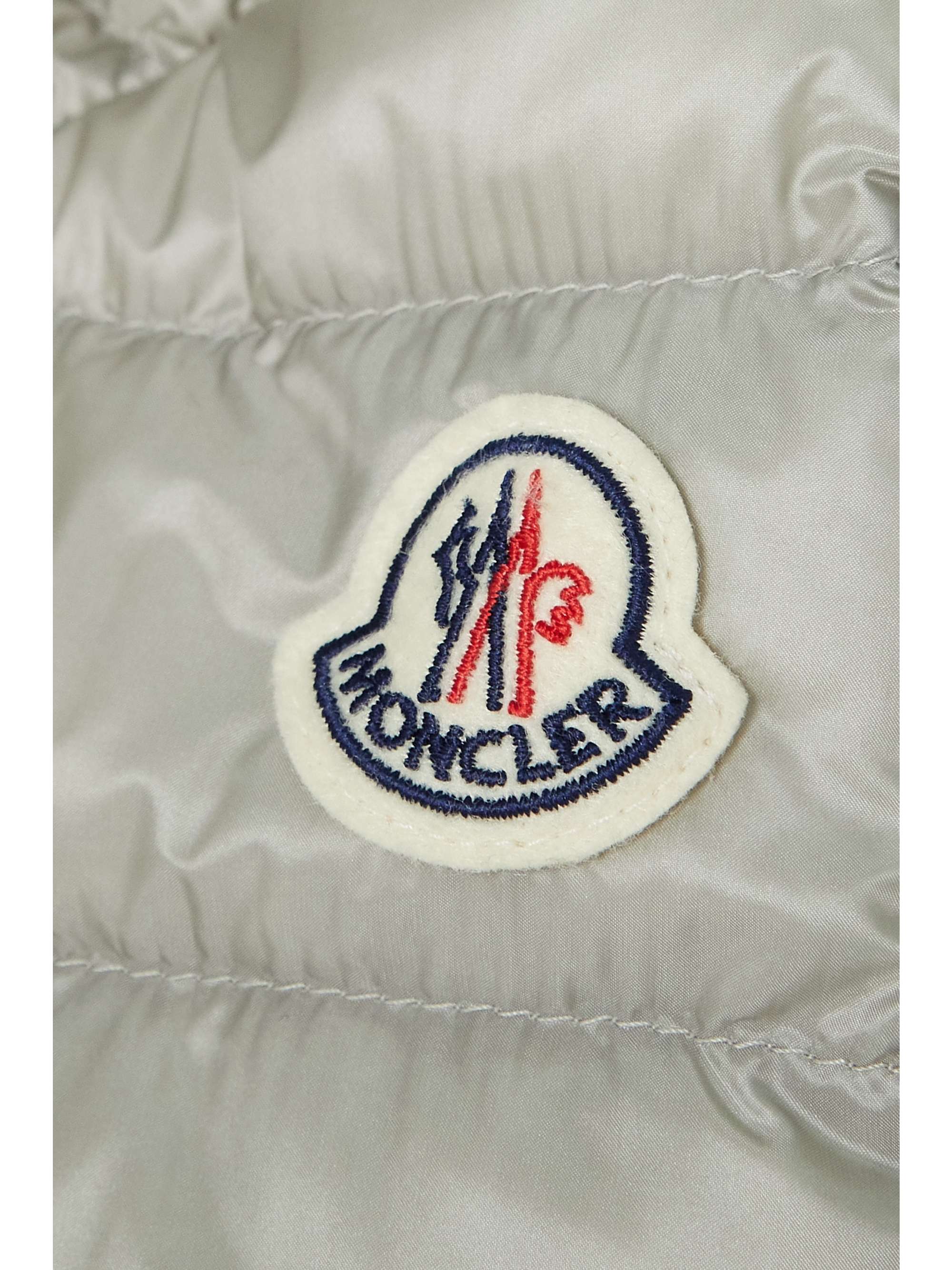 Lans quilted metallic shell down jacket view