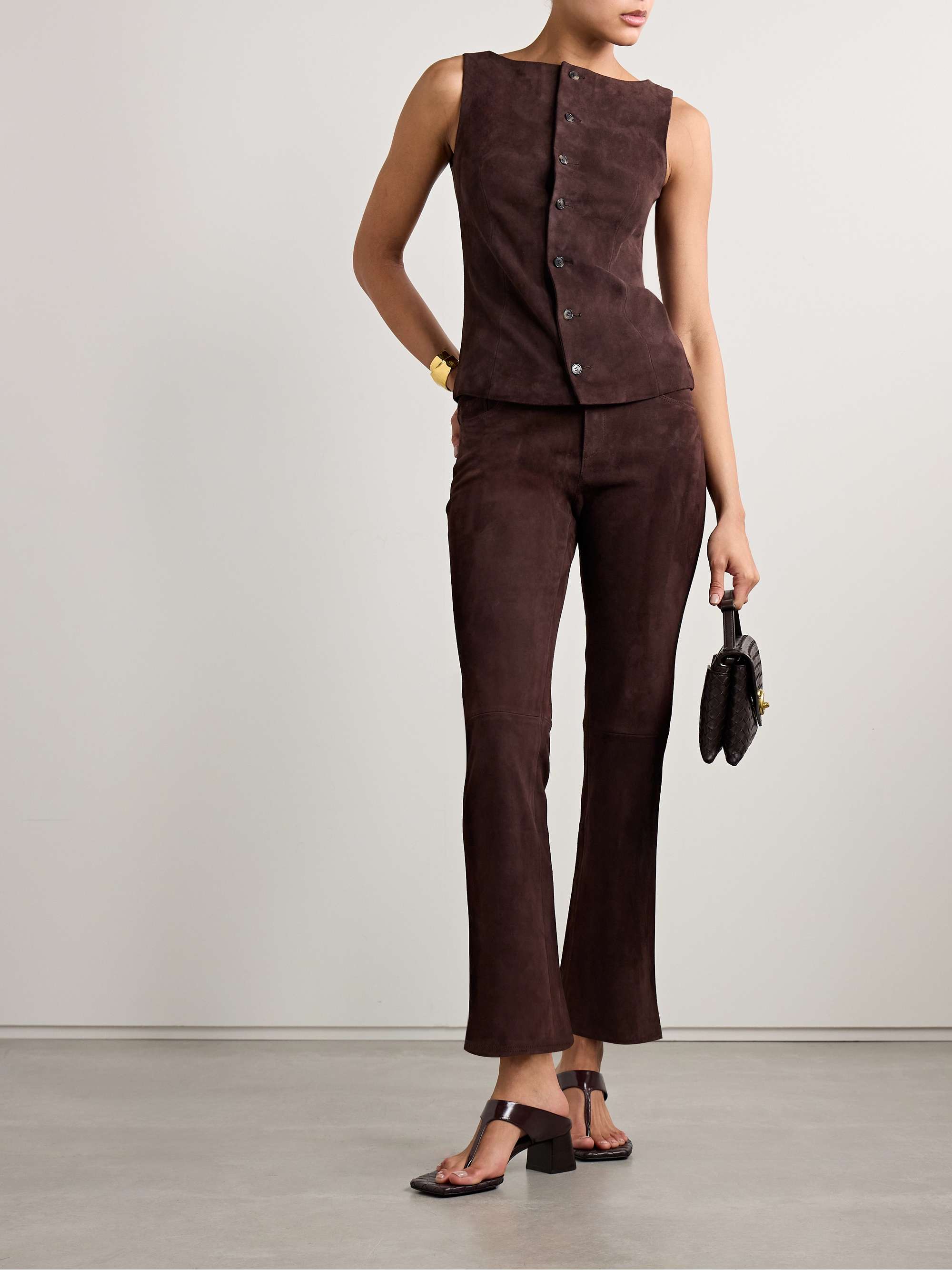 Suede vest view