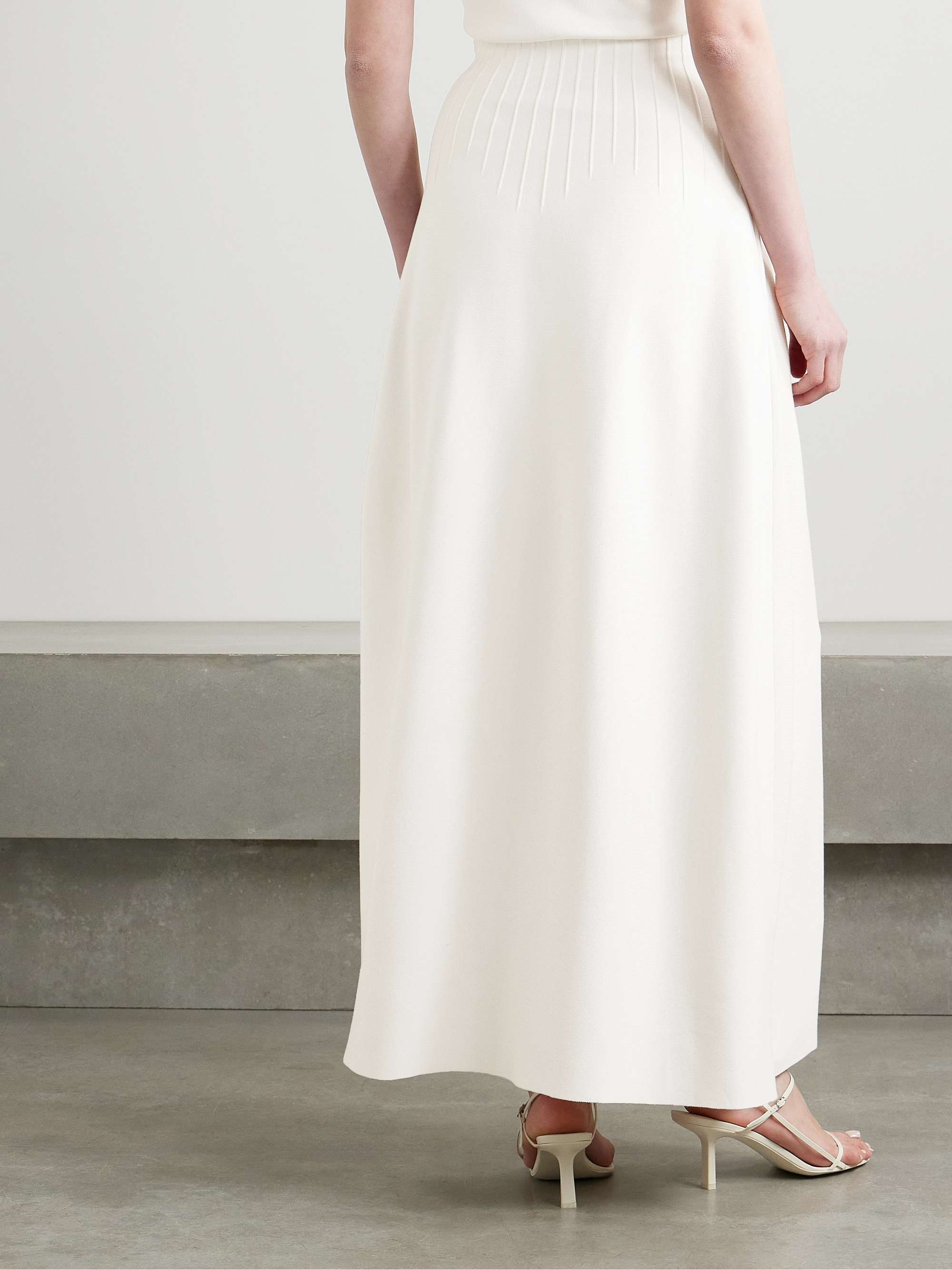 Annamaria silk maxi skirt view