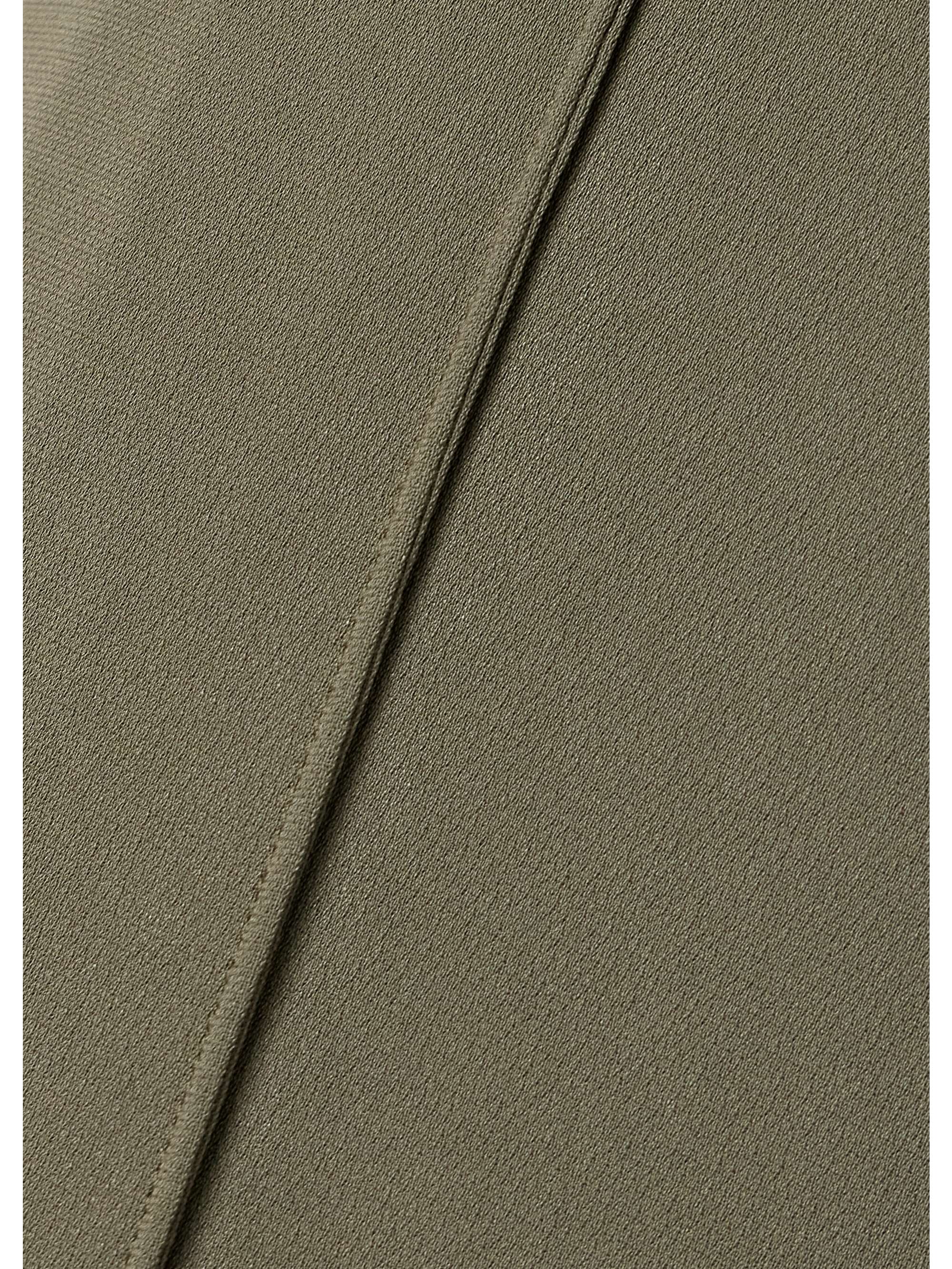 Weyes crepe straight-leg pants view