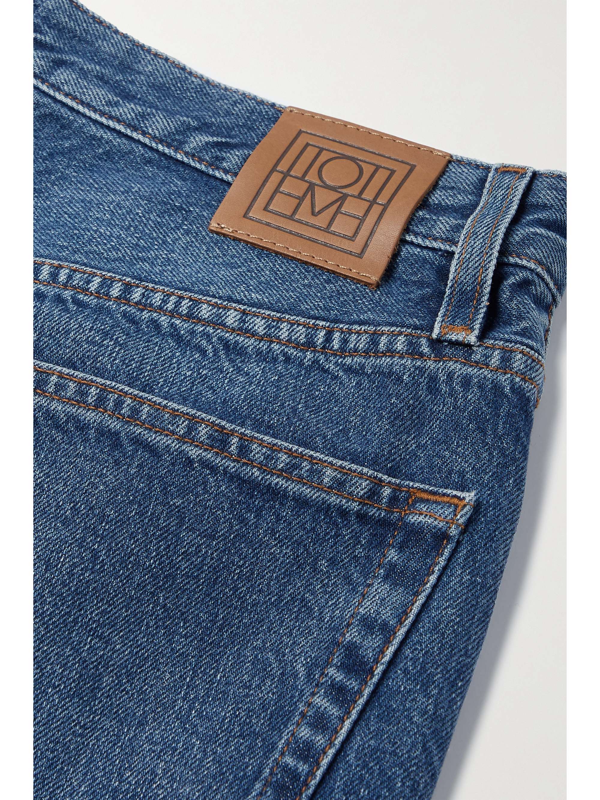+ NET SUSTAIN Classic Cut high-rise straight-leg organic jeans view