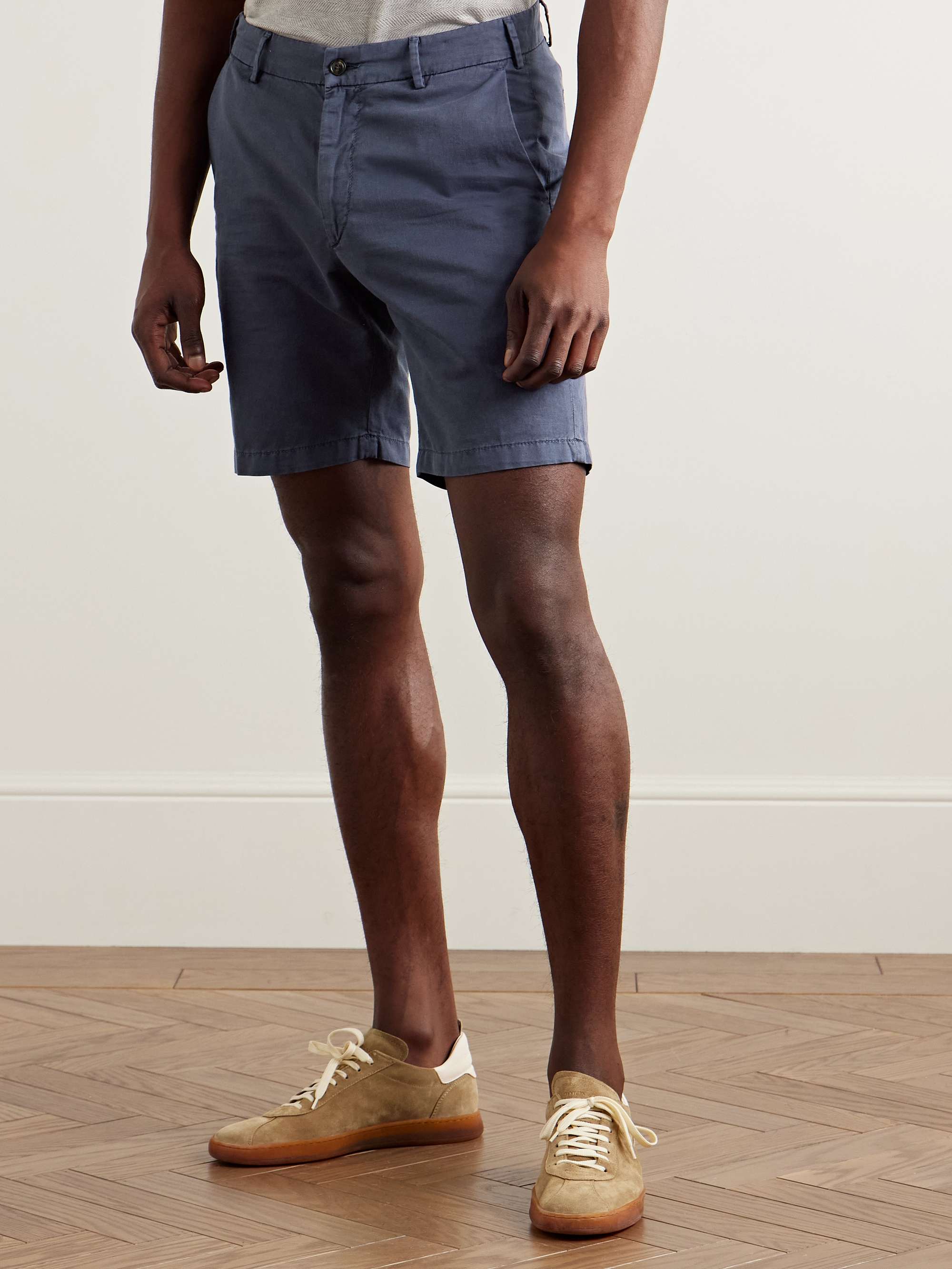 Somerset Slim-Fit Cotton-Blend Twill Shorts view